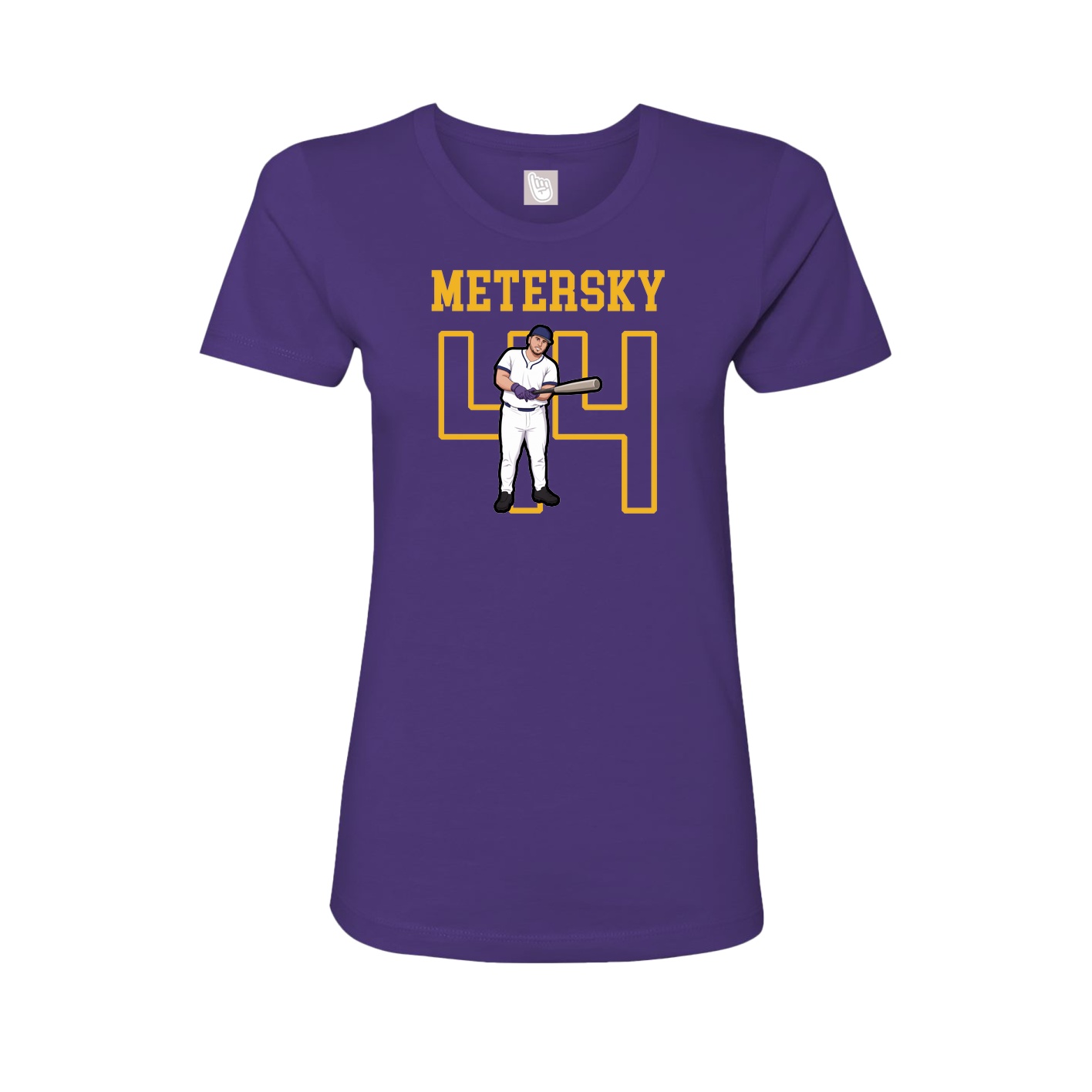 Fitted Women's Tee — Shirsey in Purple