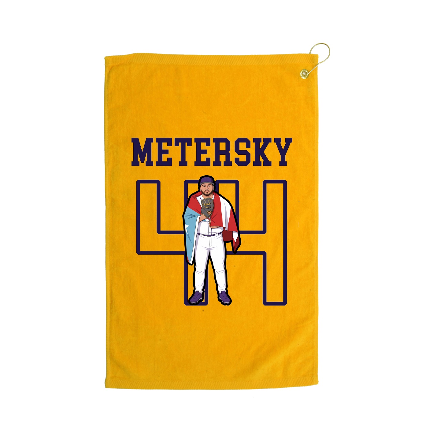 Golf Towel — Shirsey in Gold