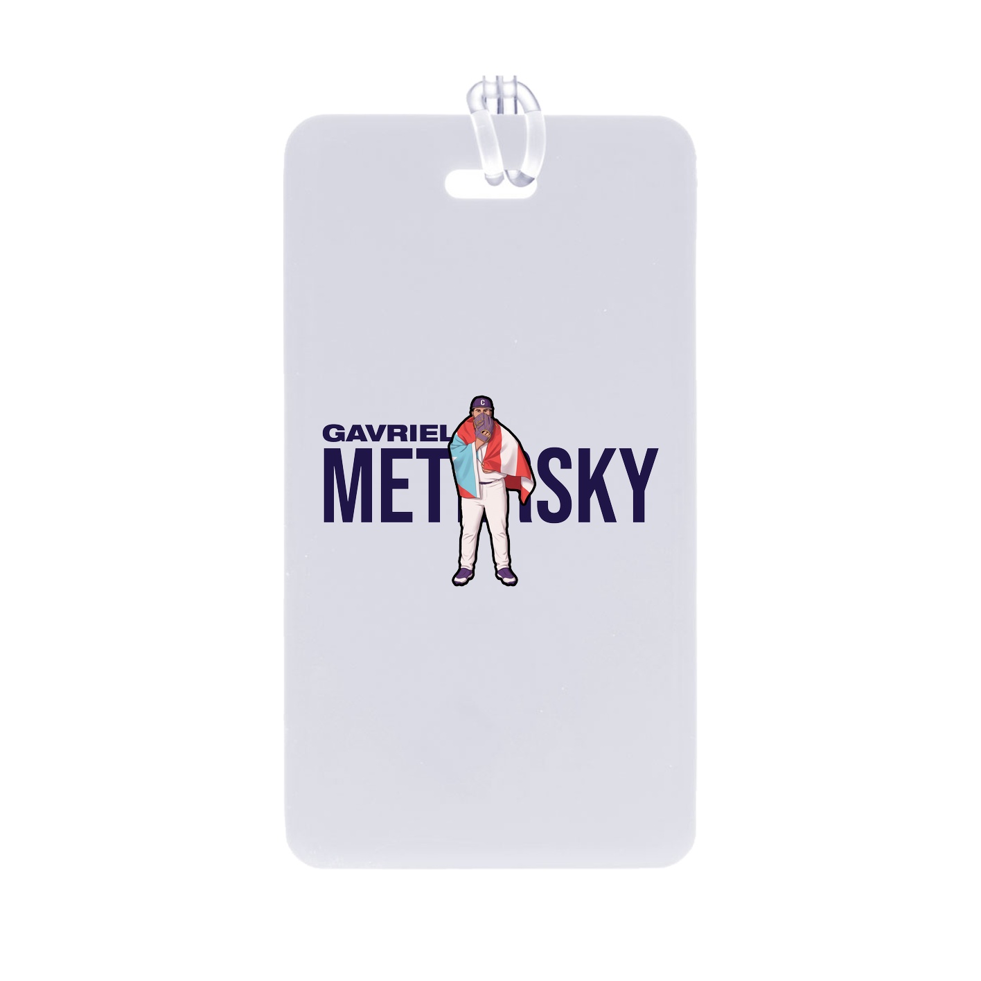 Bag Tag — Player Name in Classic