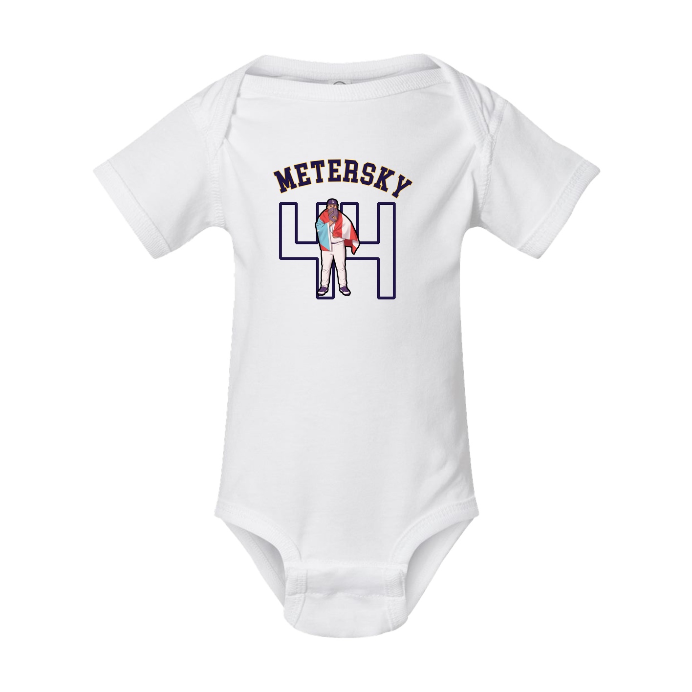Baby Onesie — Shirsey Arch in White
