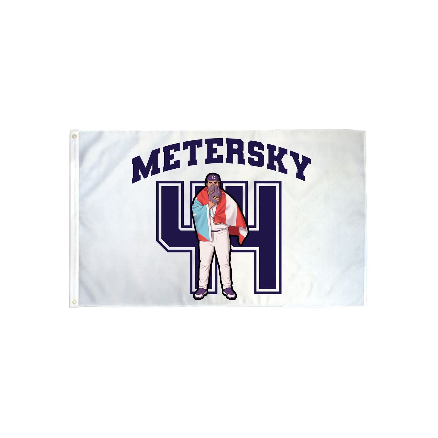3x5 Flag — Number in Classic