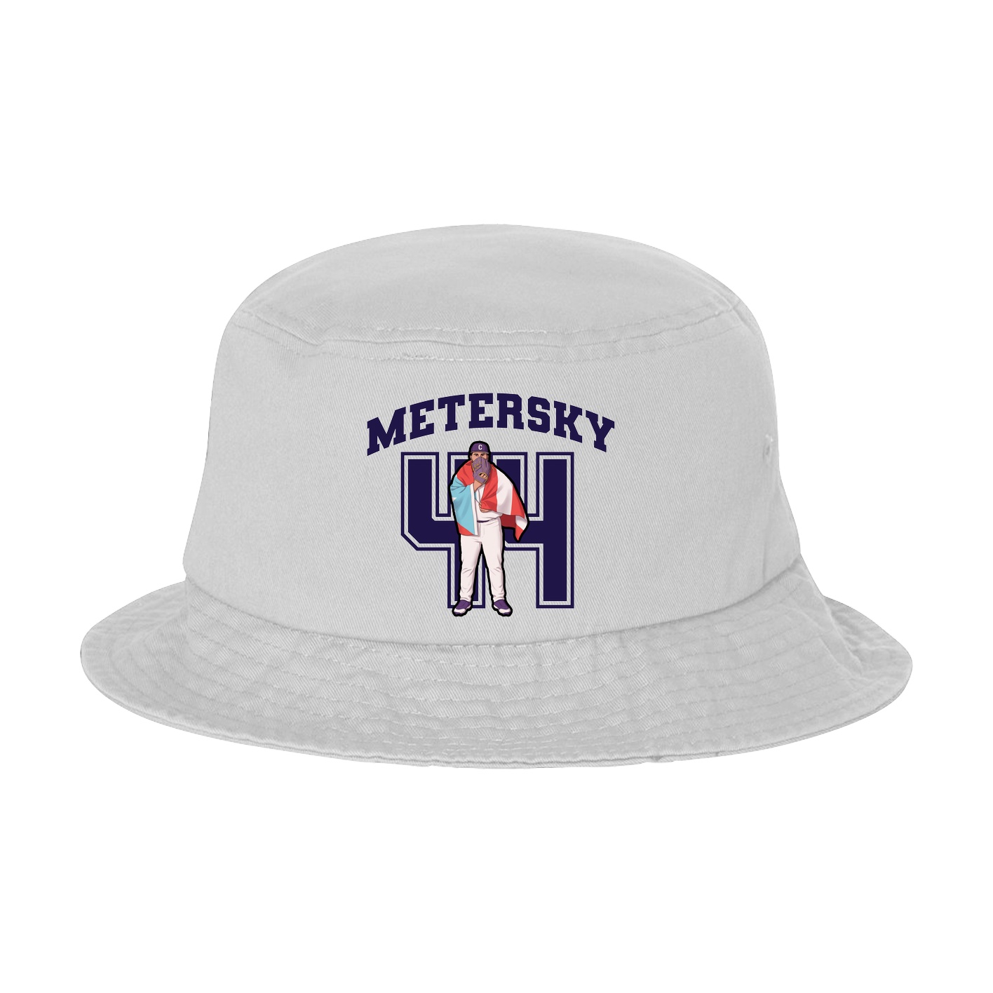 Bucket Cap — Number in White