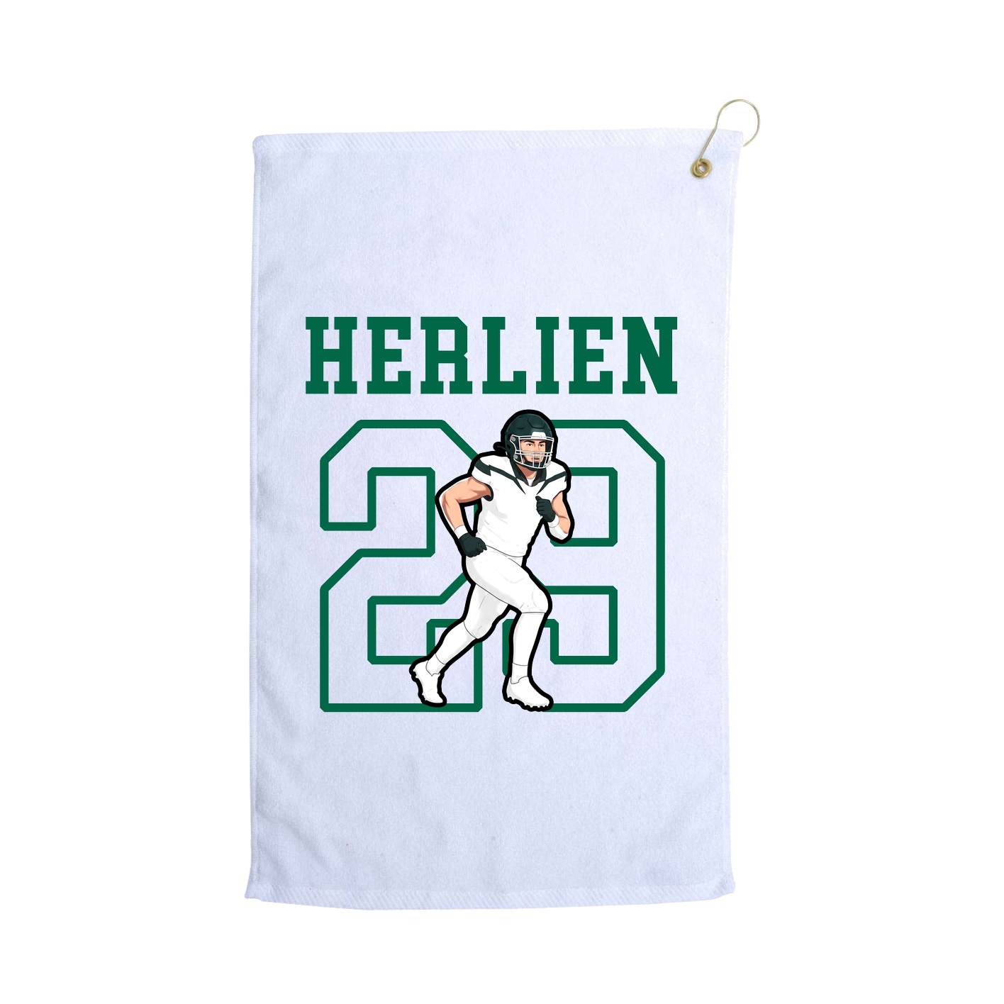 Golf Towel — Shirsey in White