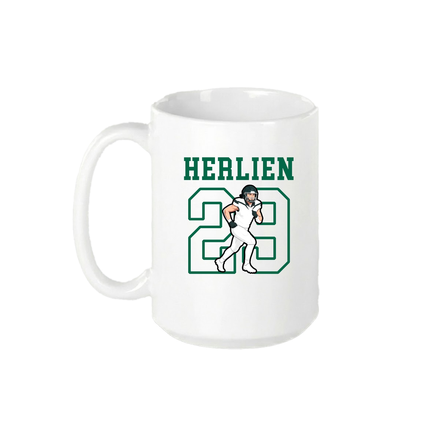 15oz Coffee Mug — Shirsey in White