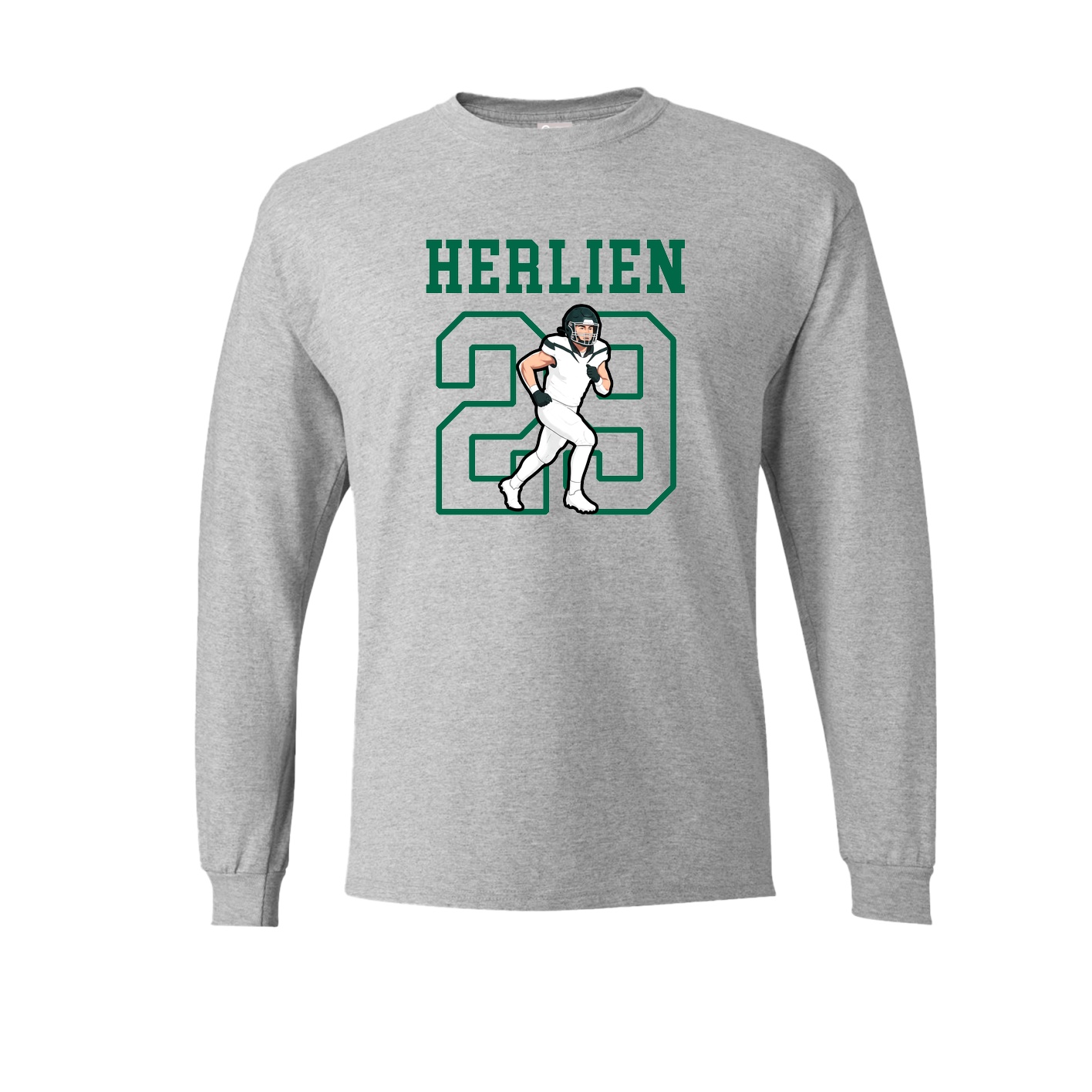 Long Sleeve Tee — Shirsey in Grey
