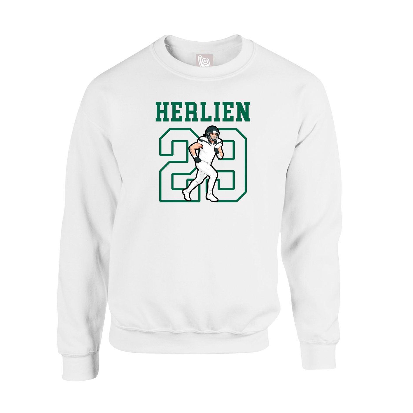 Fleece Crew — Shirsey in White