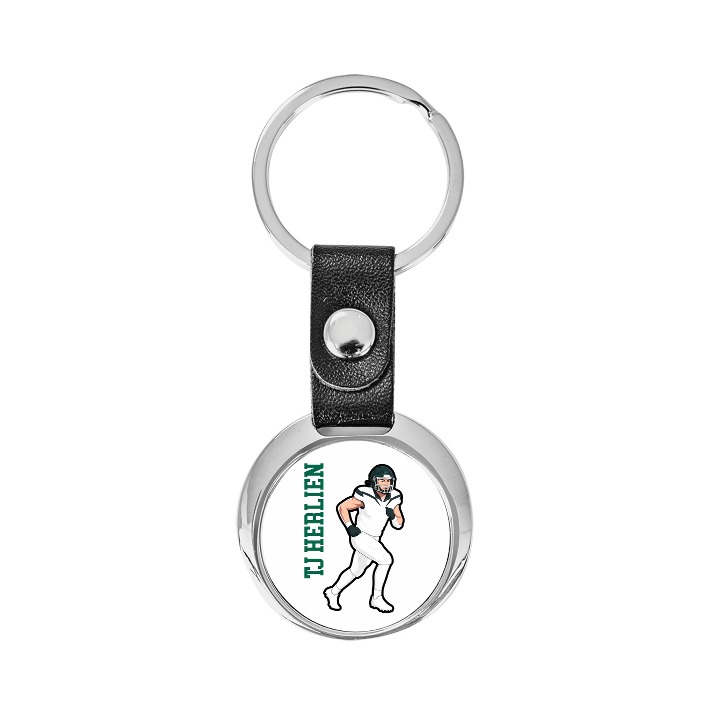 Key Chain — Name Vertical in Classic
