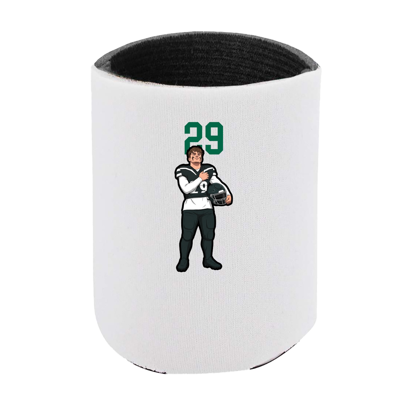 Can Holder — Number Top in White