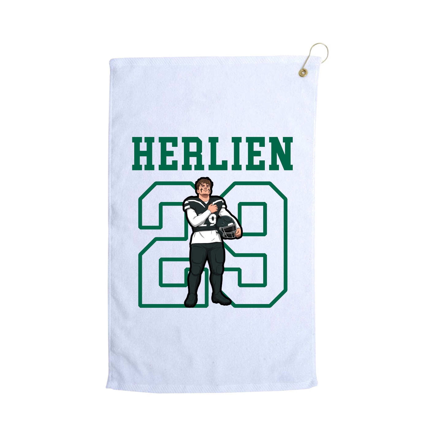 Golf Towel — Shirsey in White