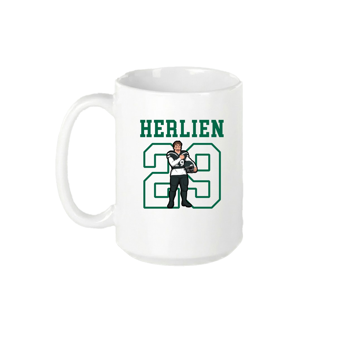 15oz Coffee Mug — Shirsey in White