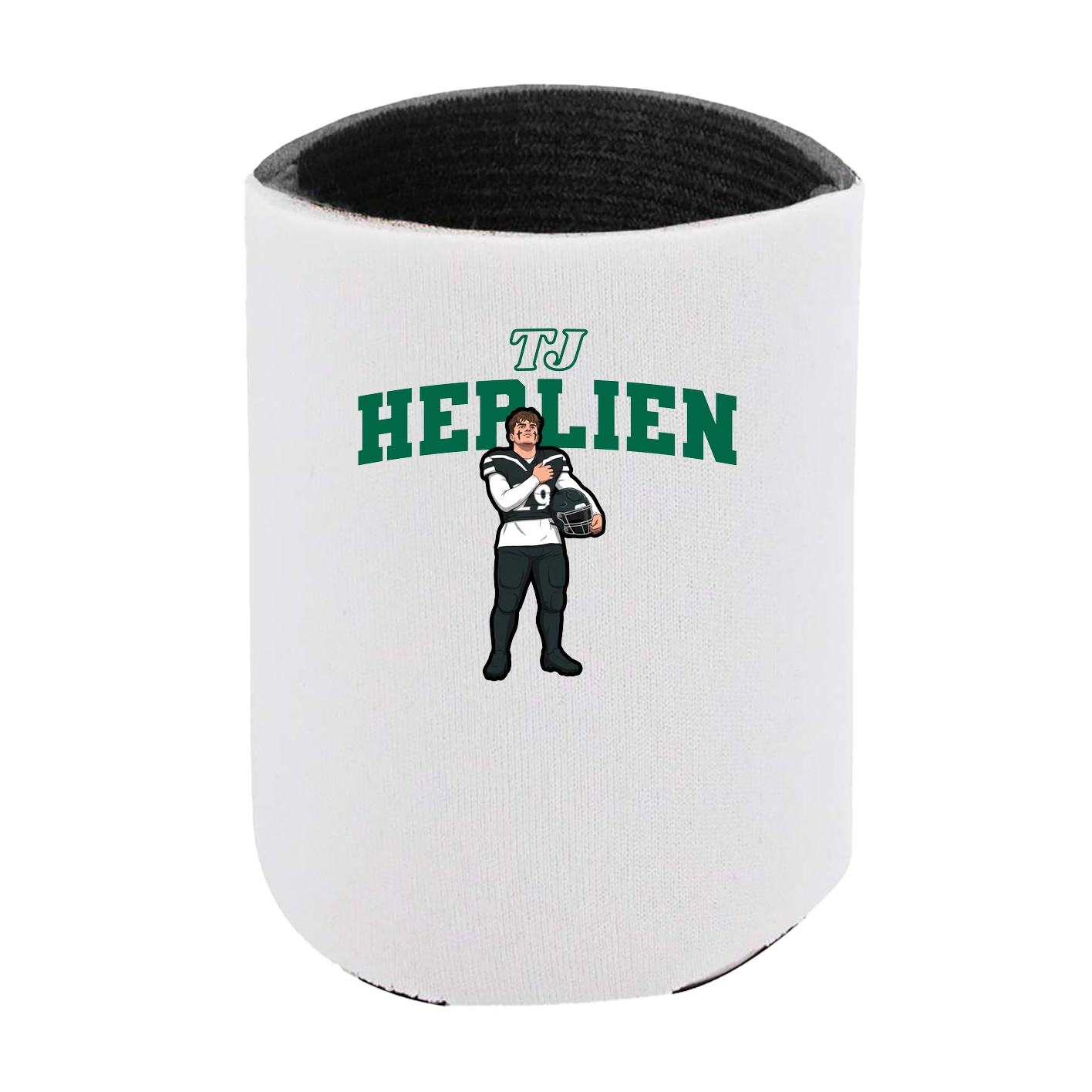 Can Holder — Name Arch in White