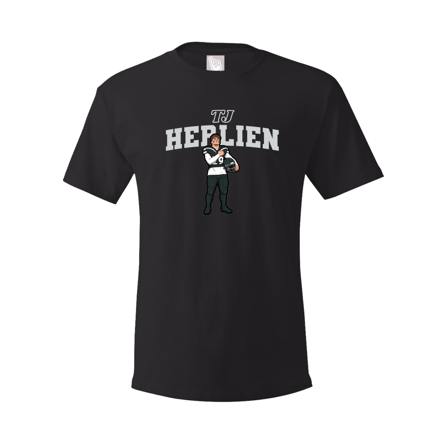 Youth Tee — Name Arch in Black