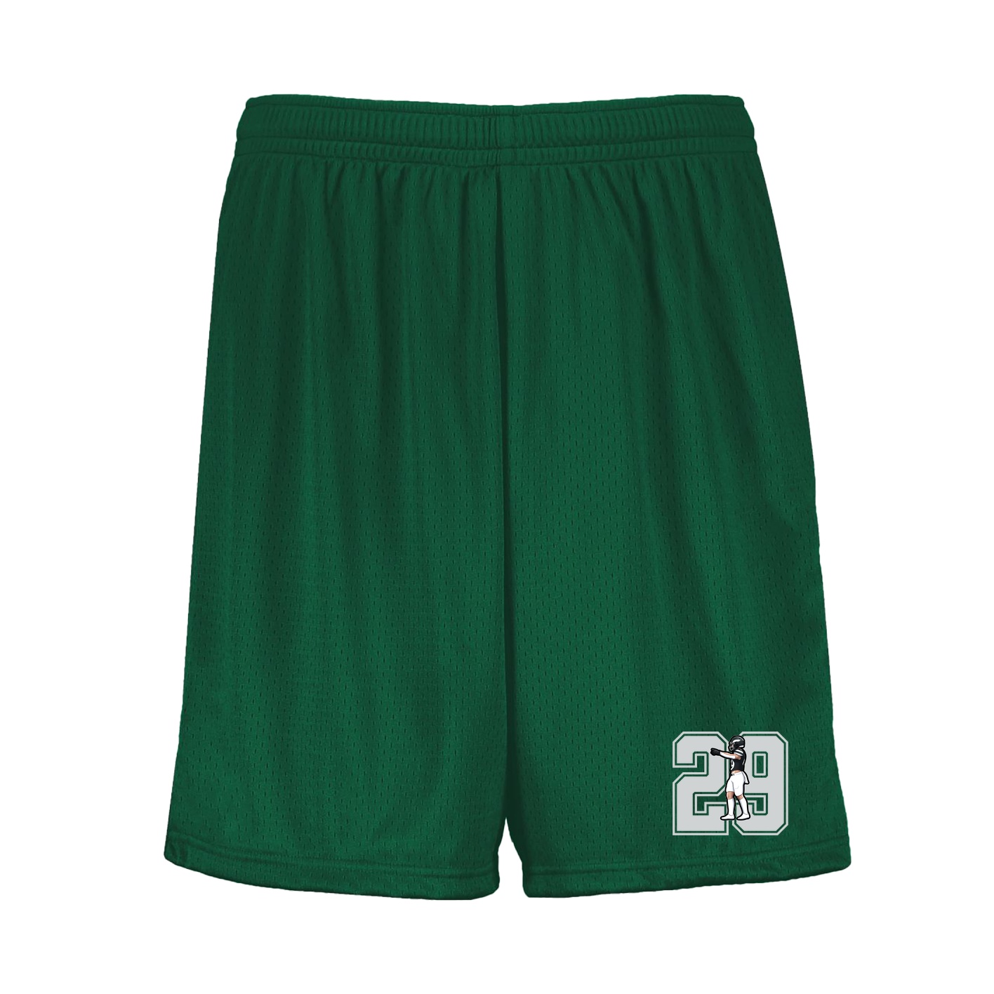 Shorts — Number in Green