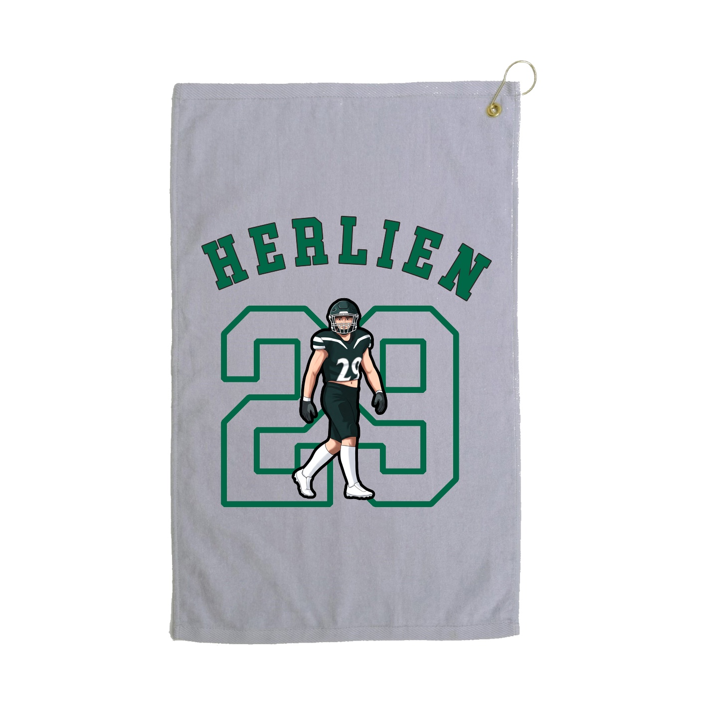 Golf Towel — Shirsey Arch in Grey