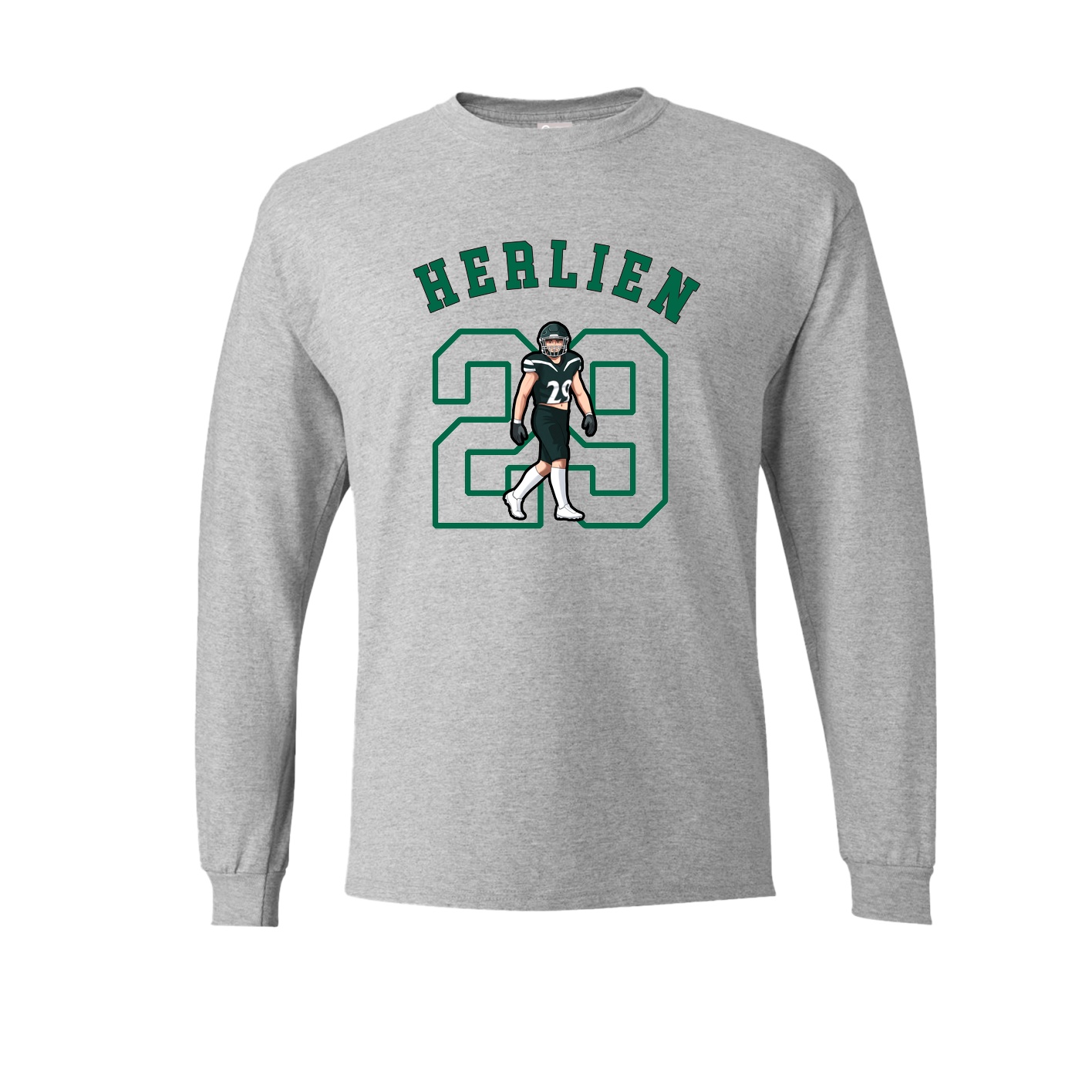 Long Sleeve Tee — Shirsey Arch in Grey