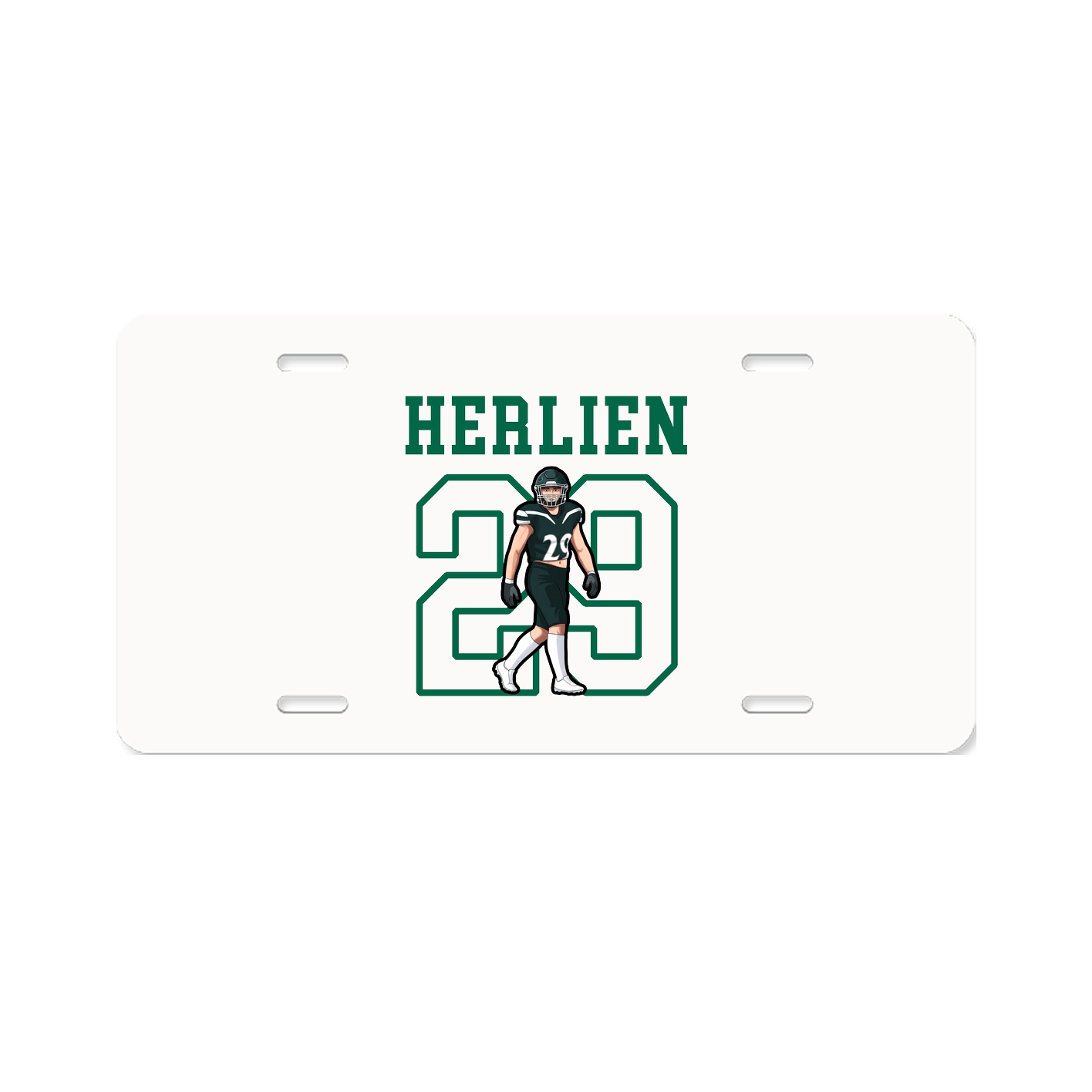 License Plate — Shirsey in Classic