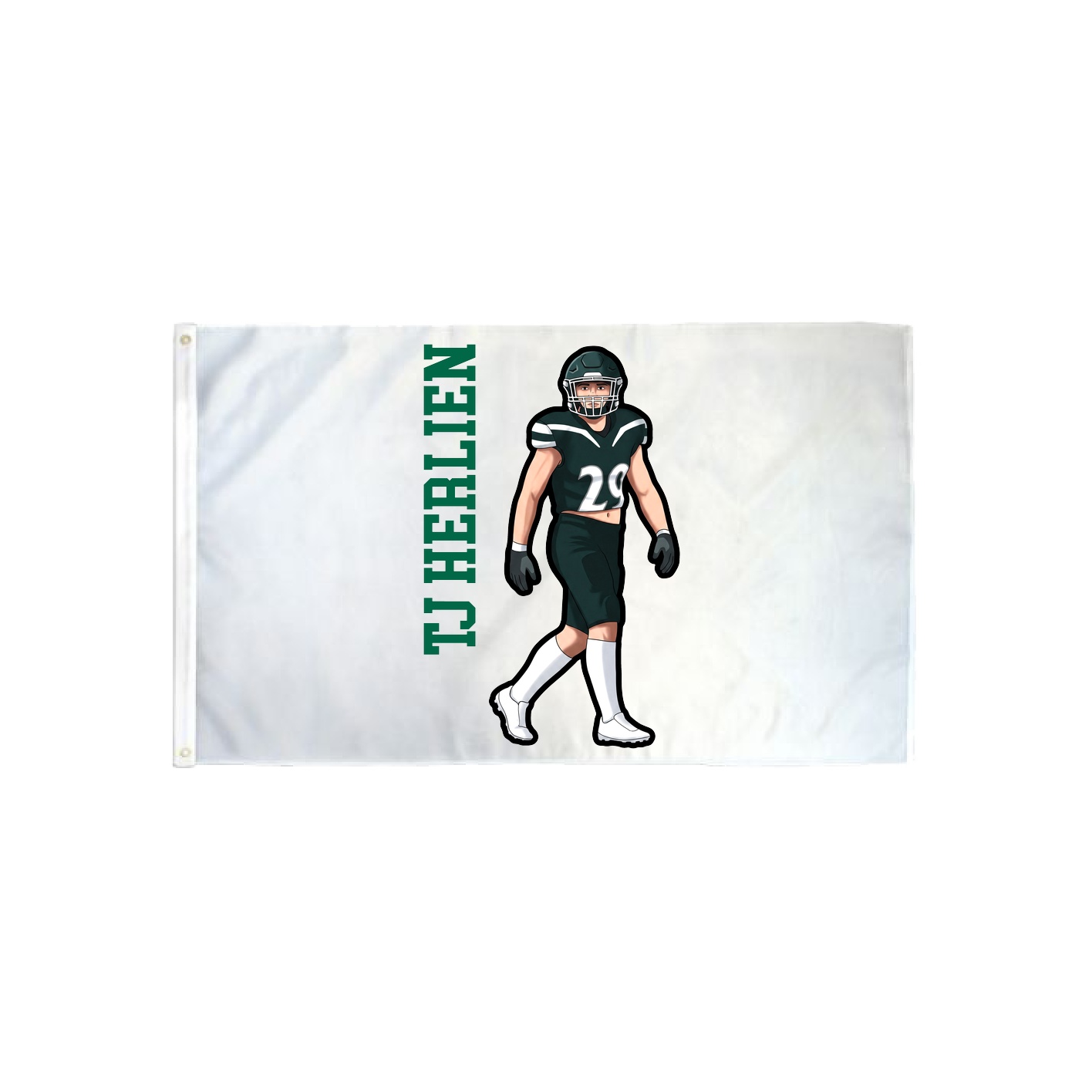 3x5 Flag — Name Vertical in Classic