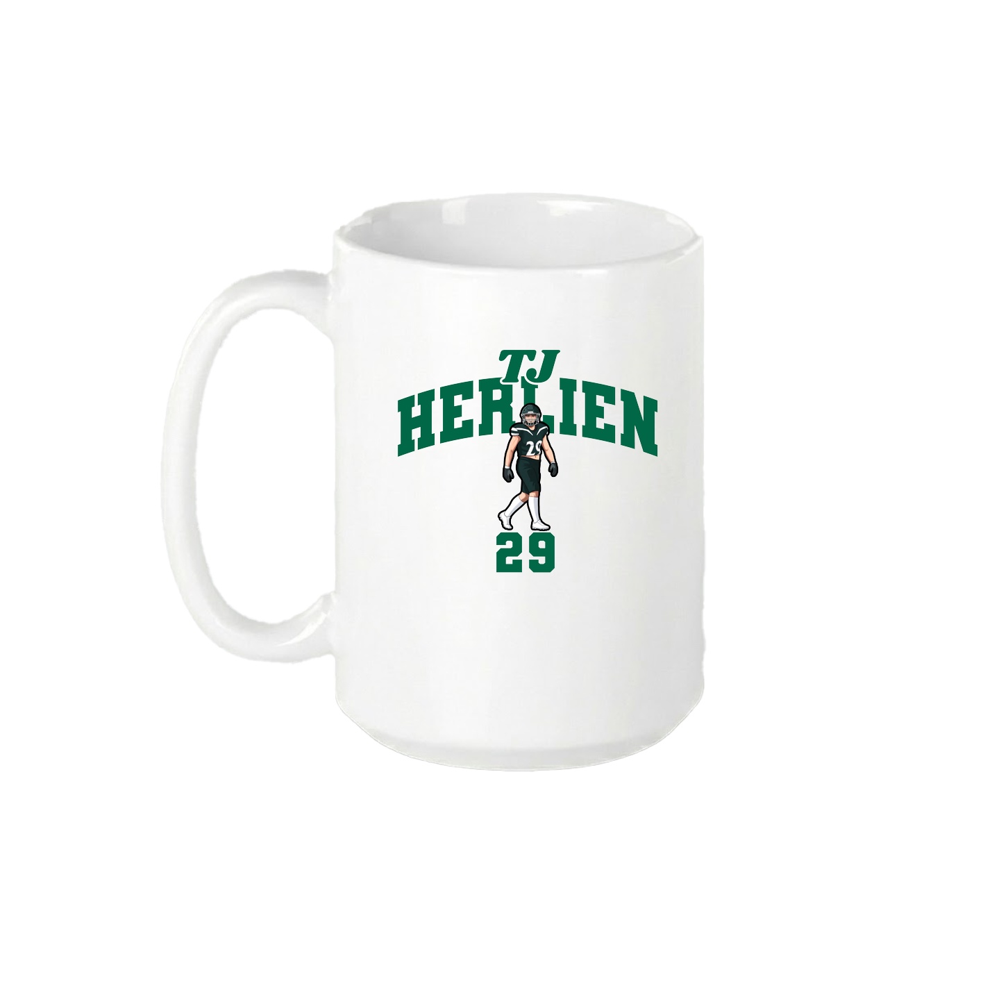 15oz Coffee Mug — Signature Arch in White