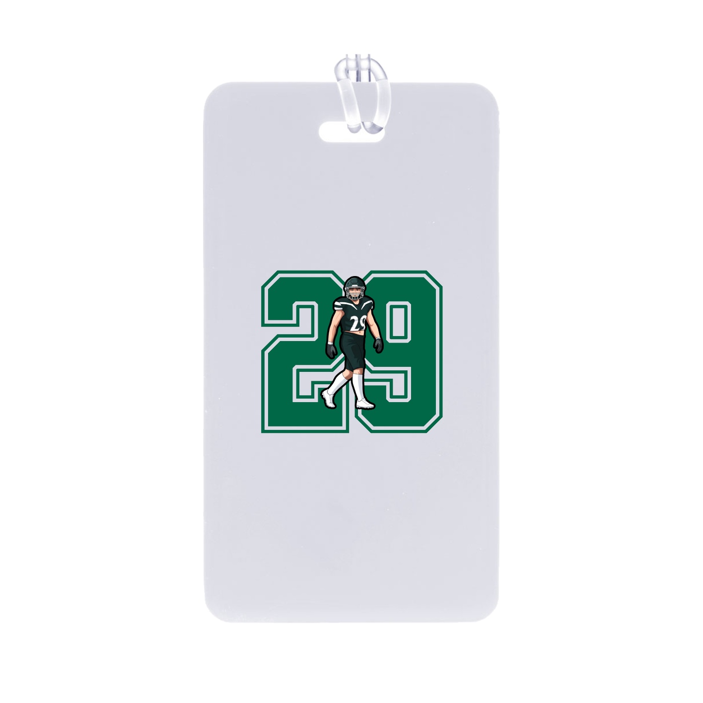 Bag Tag — Number in Classic