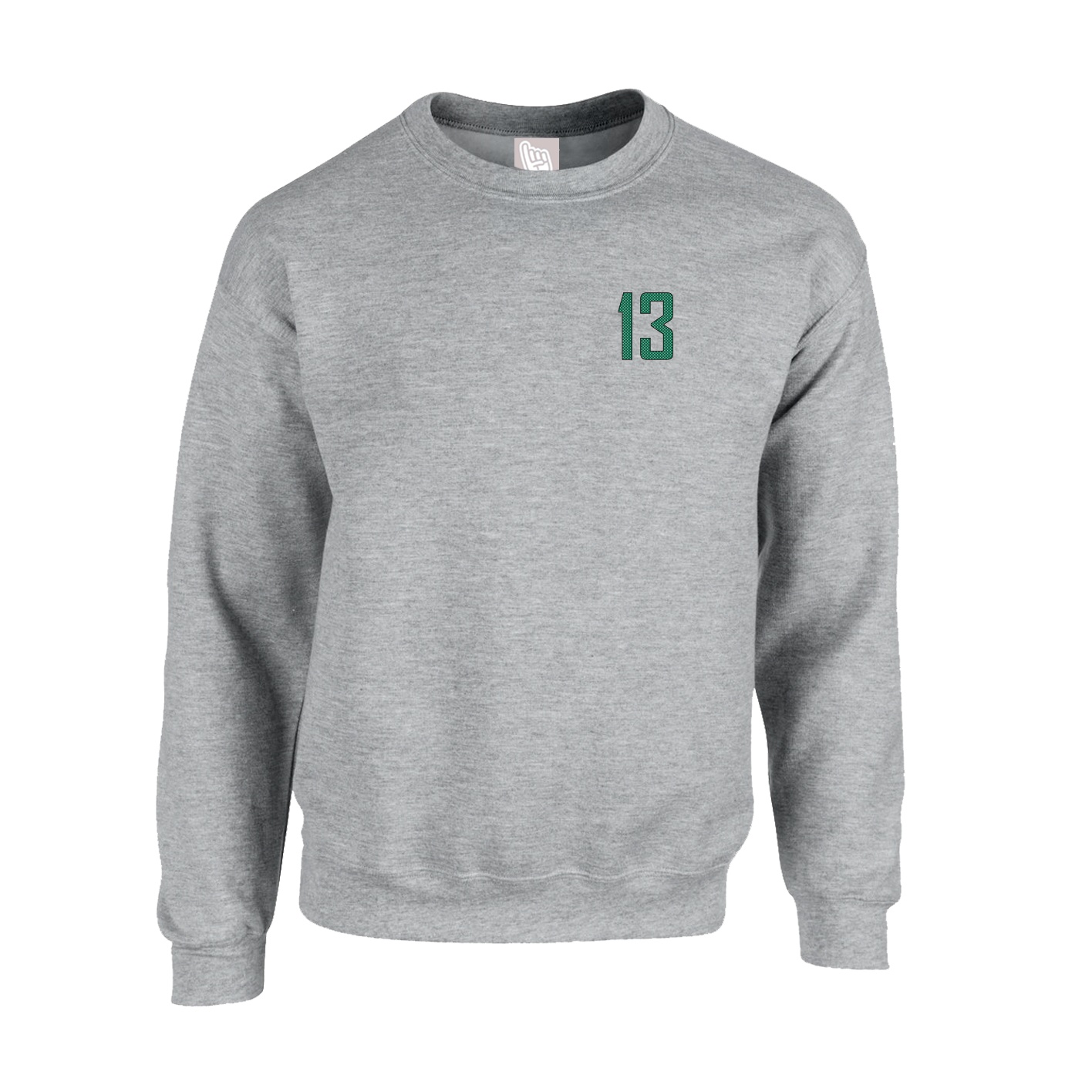 Fleece Crew — Front Shirsy in Grey