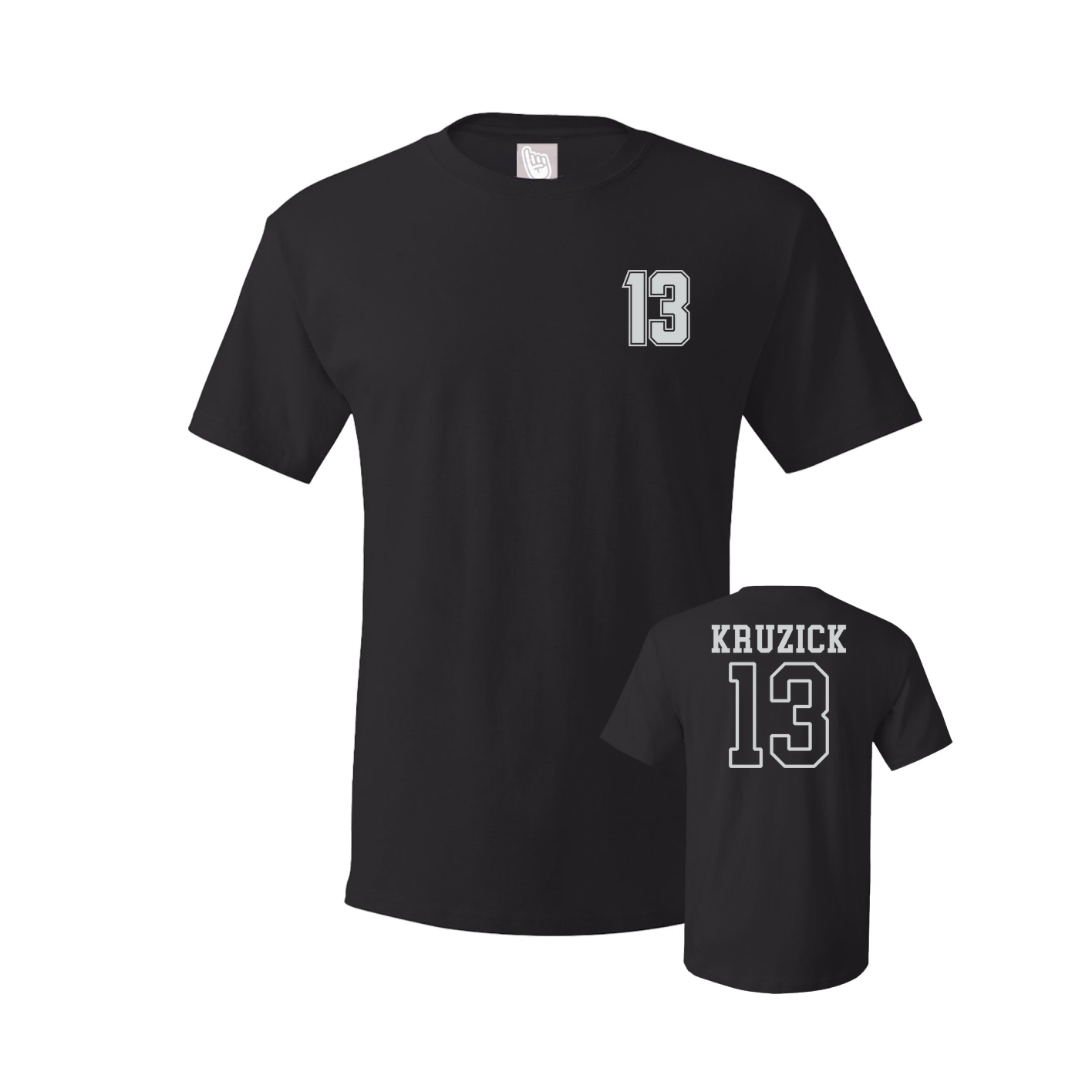 Youth Tee — Chest Back in Black