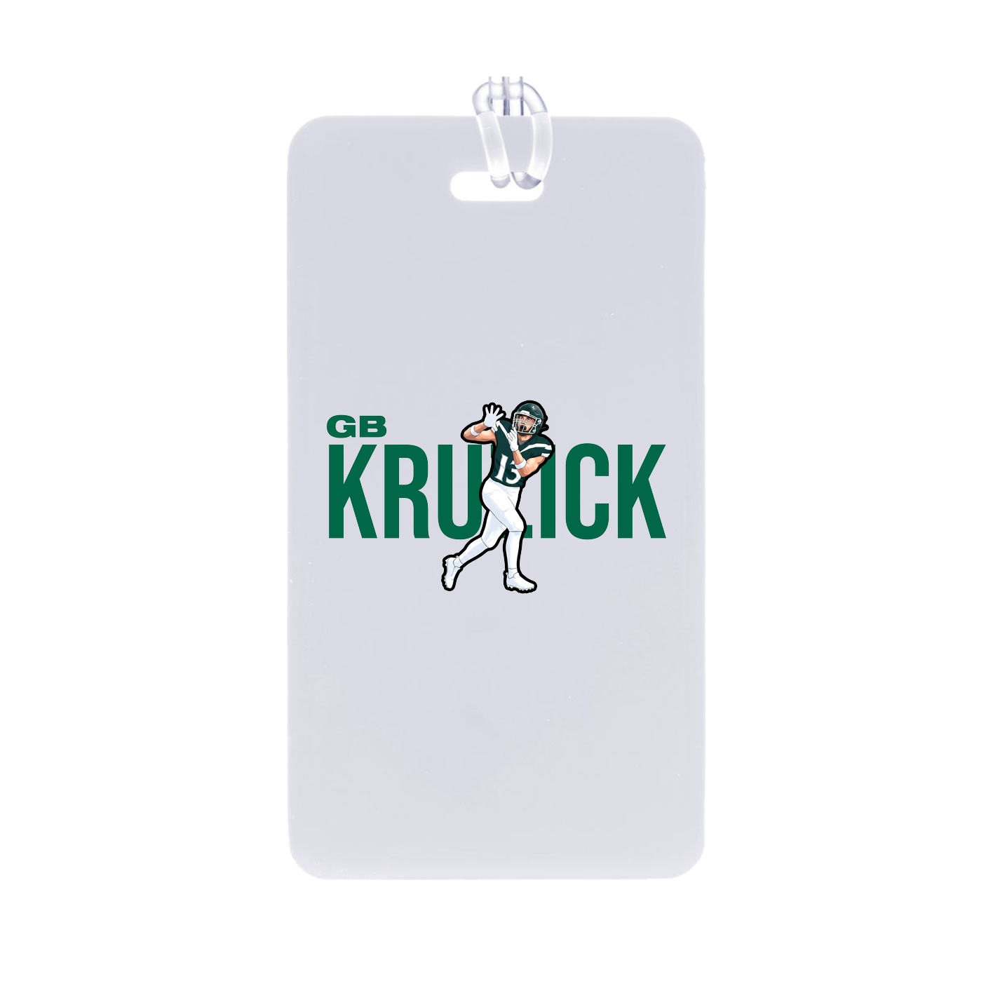 Bag Tag — Player Name in Classic