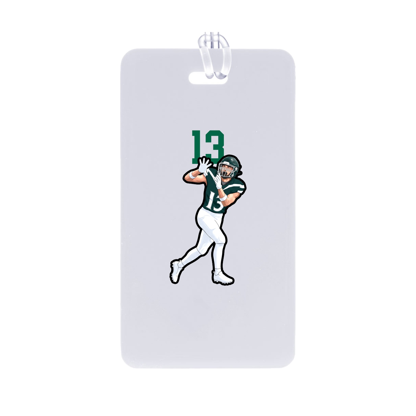 Bag Tag — Number Top in Classic