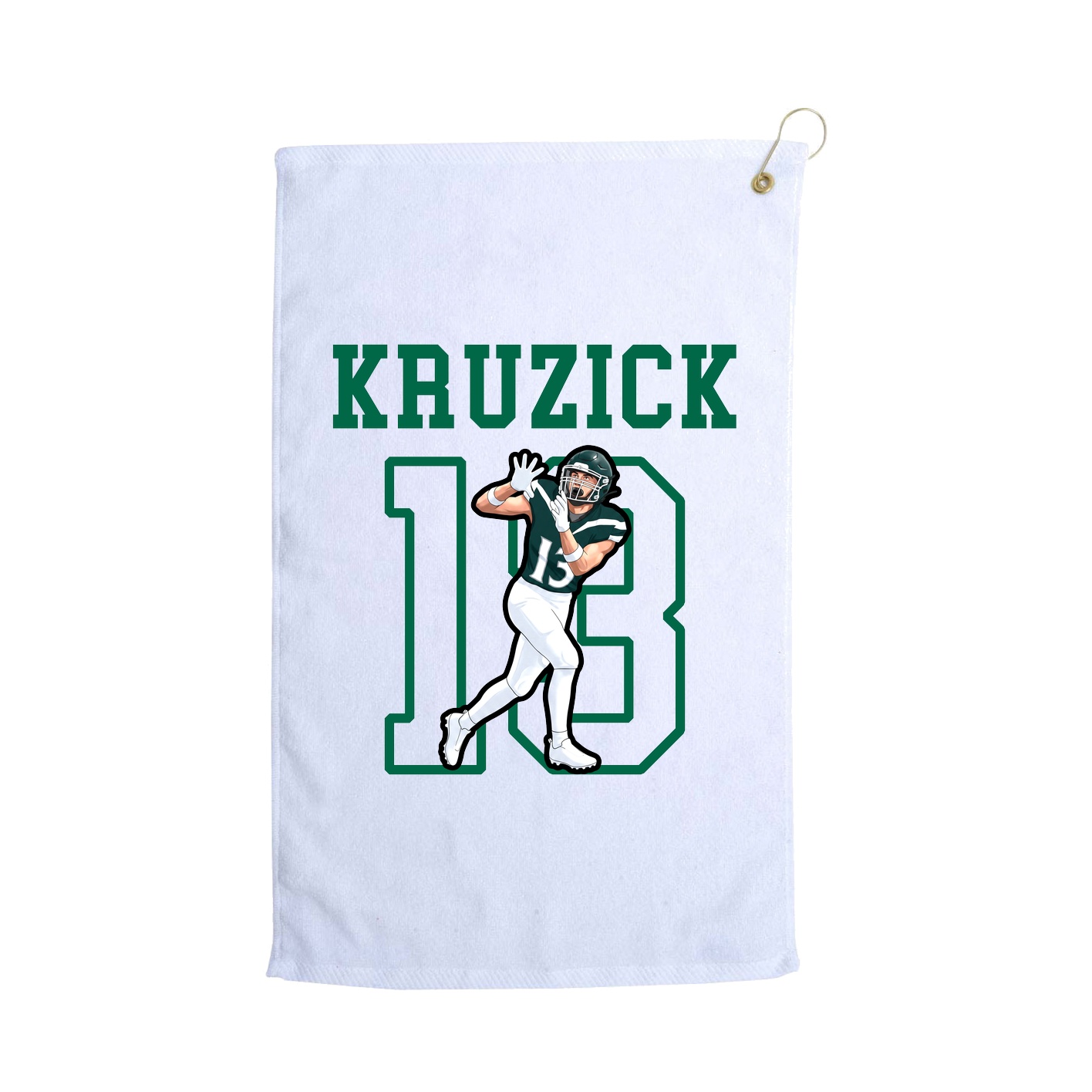 Golf Towel — Shirsey in White