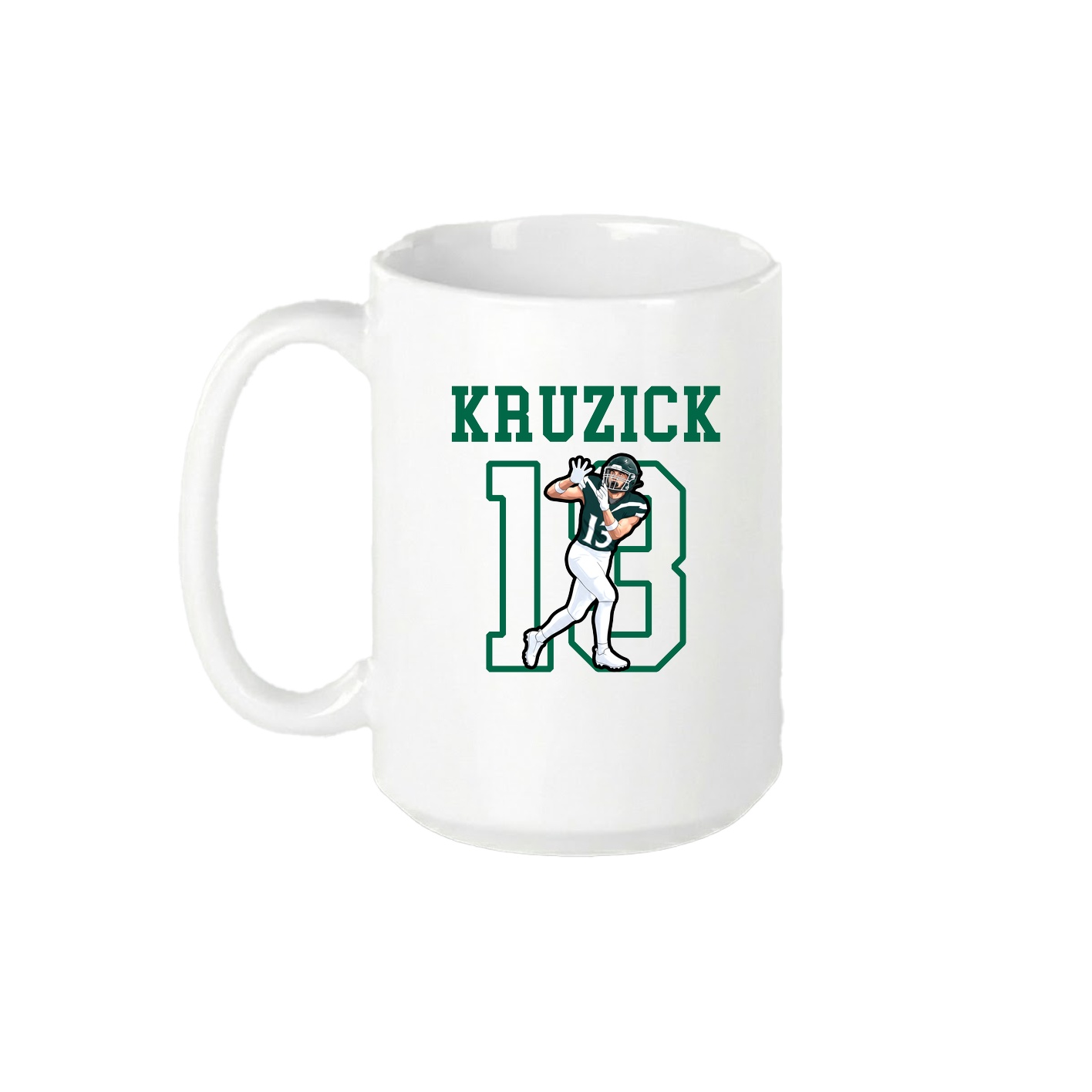 15oz Coffee Mug — Shirsey in White