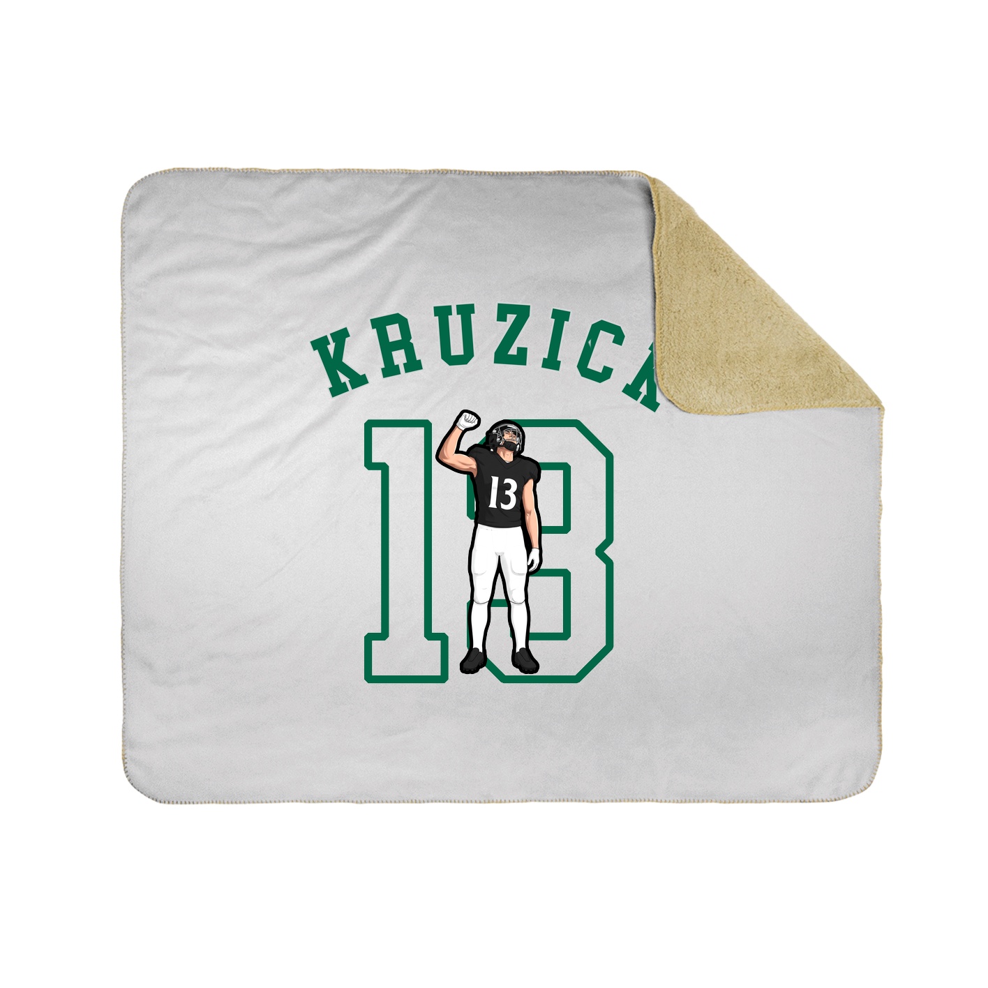 Throw Blanket — Shirsey Arch in White