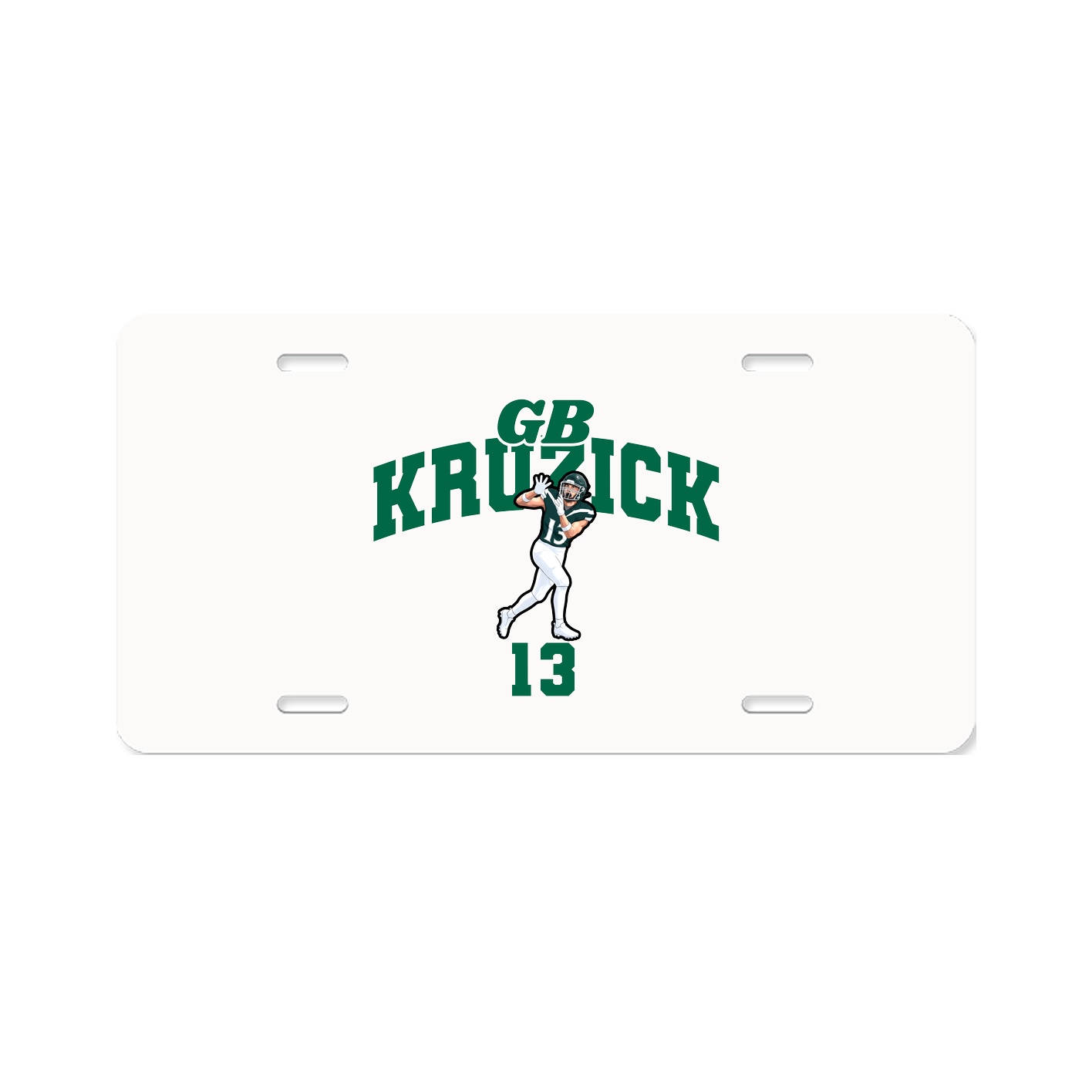 License Plate — Signature Arch in Classic
