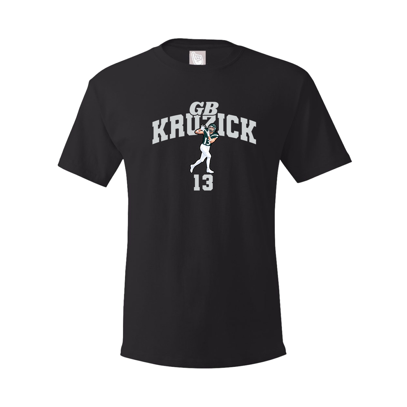 Youth Tee — Signature Arch in Black