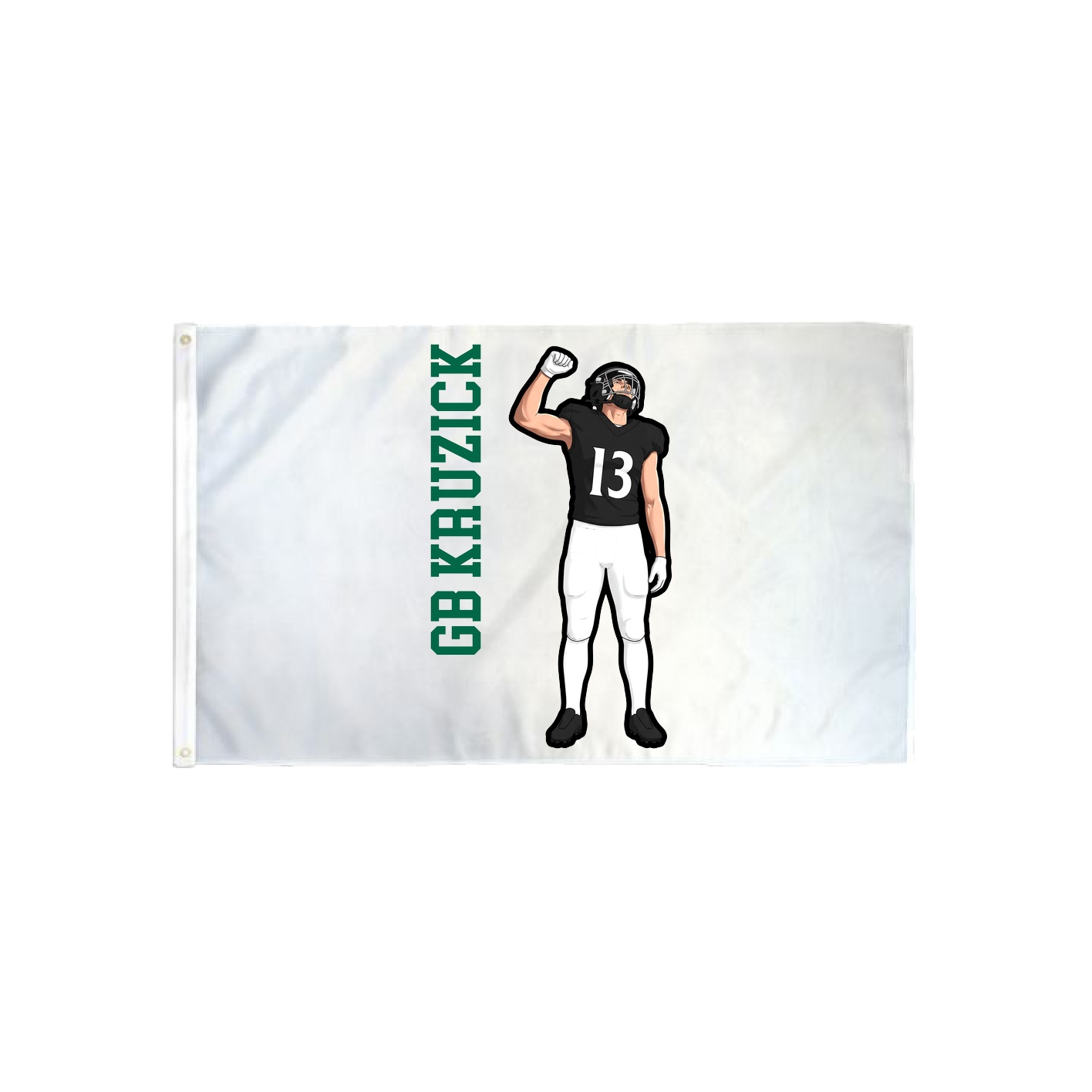 3x5 Flag — Name Vertical in Classic