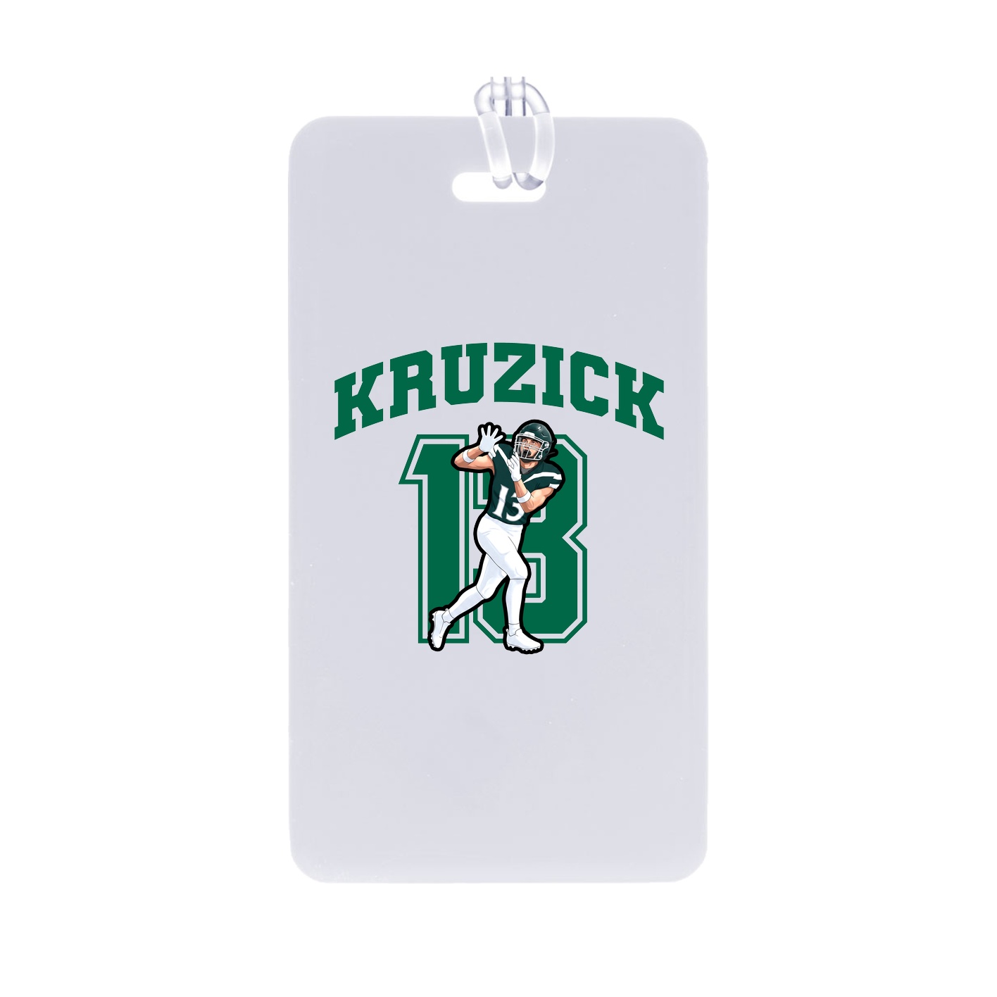 Bag Tag — Number in Classic