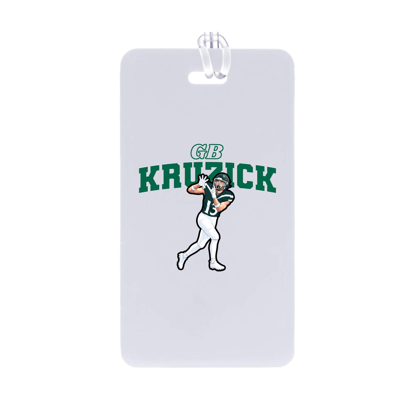 Bag Tag — Name Arch in Classic