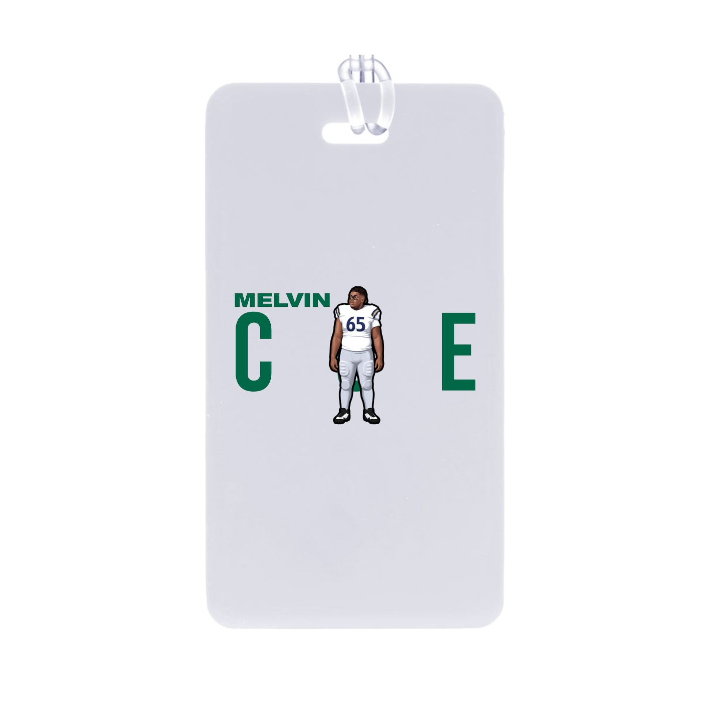 Bag Tag — Player Name in Classic