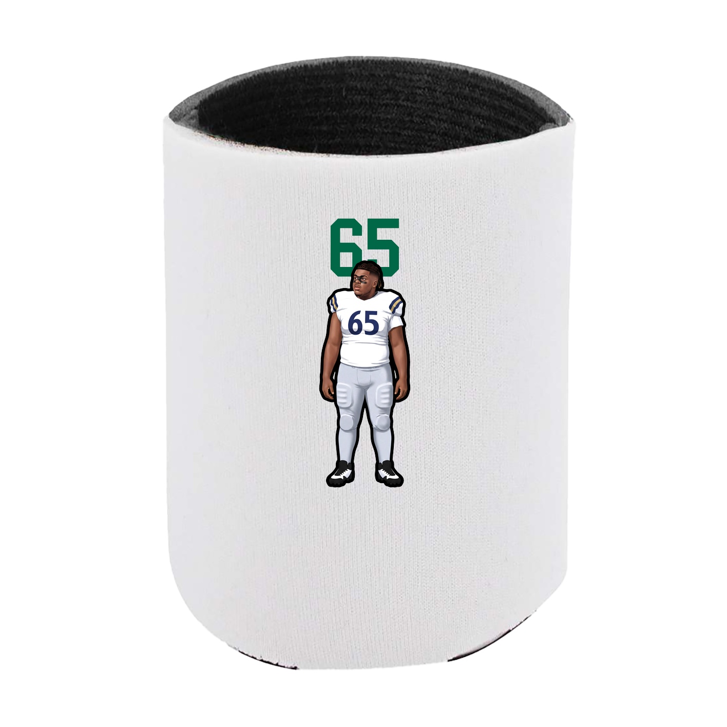 Can Holder — Number Top in White