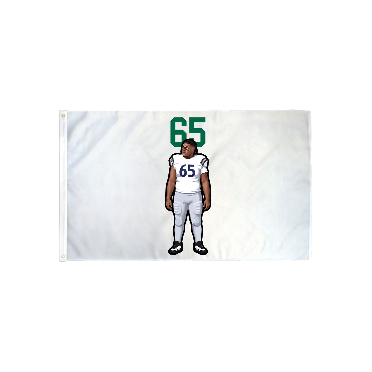 3x5 Flag — Number Top in Classic
