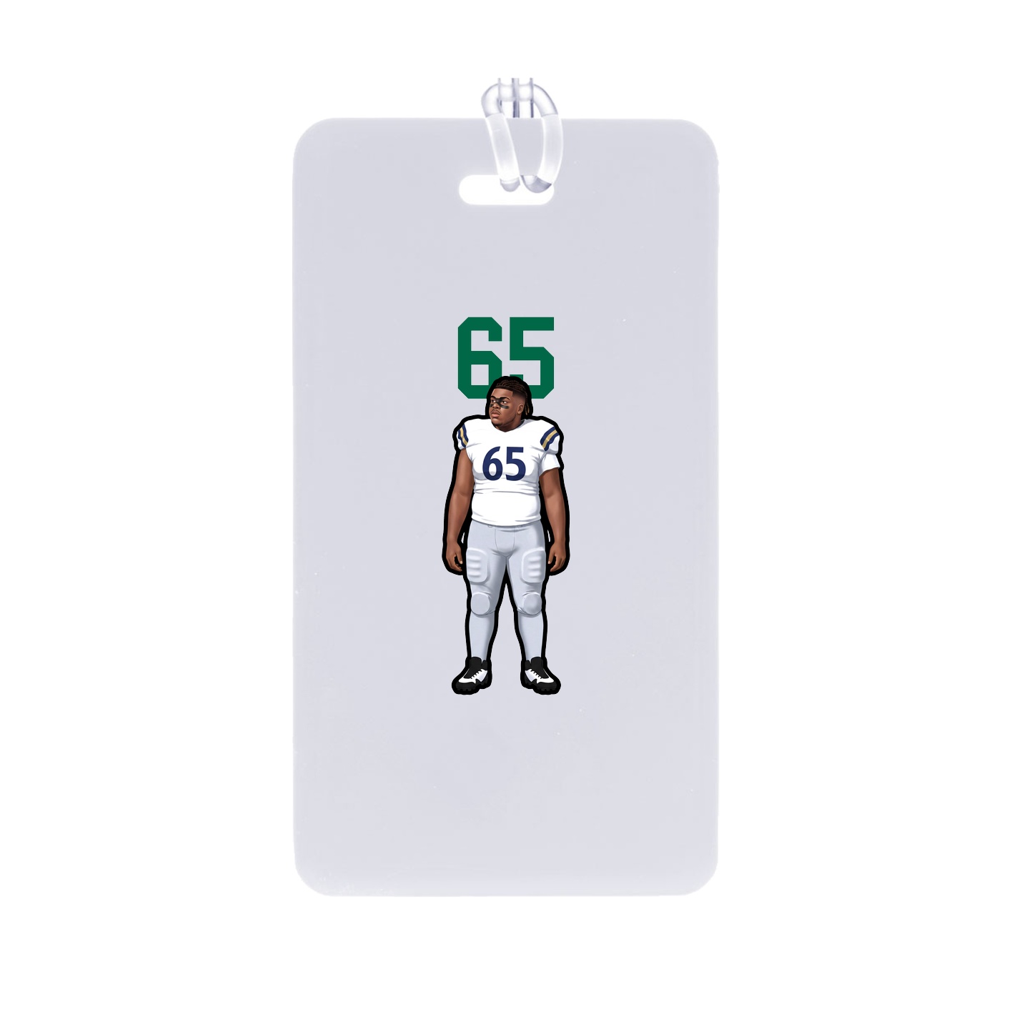Bag Tag — Number Top in Classic