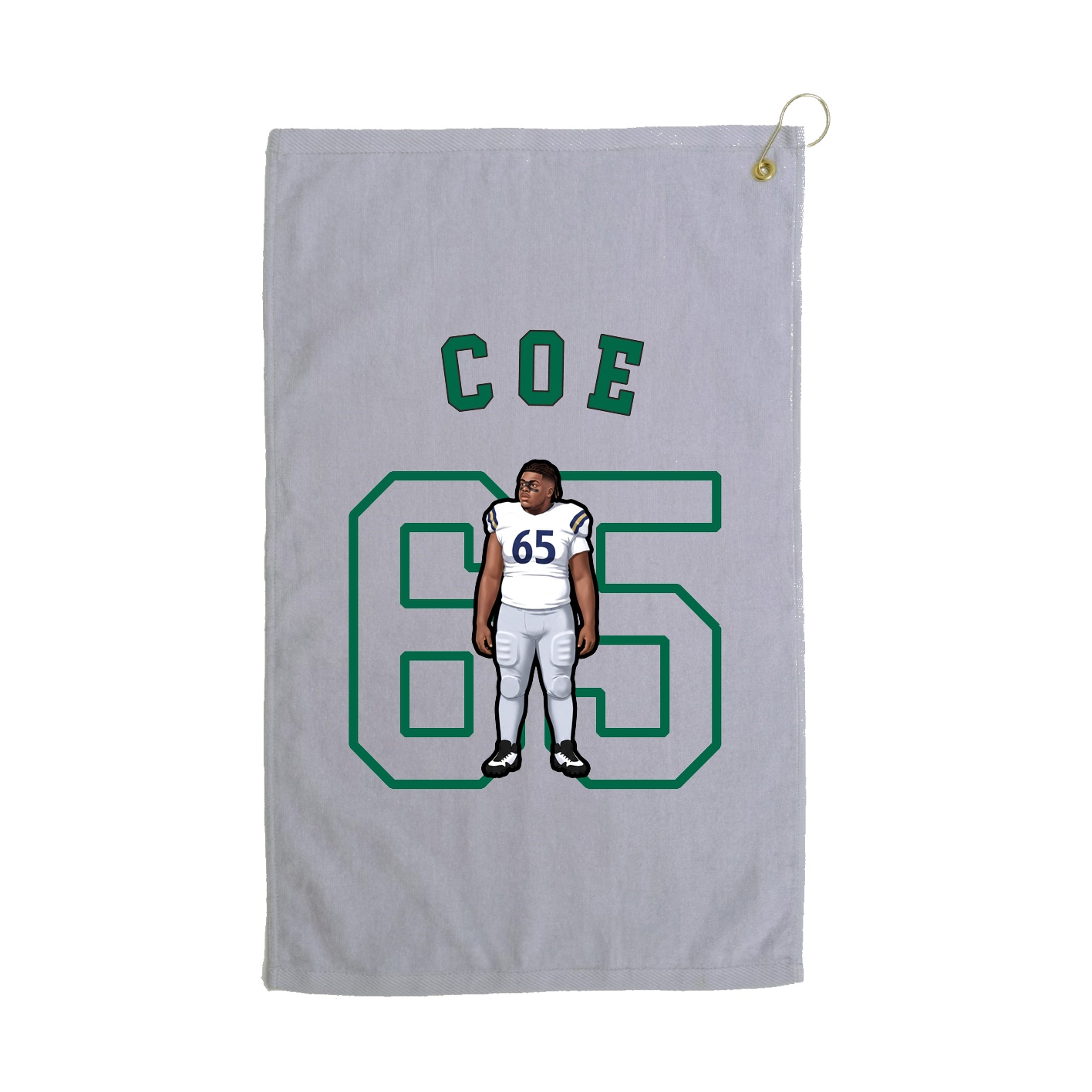 Golf Towel — Shirsey Arch in Grey
