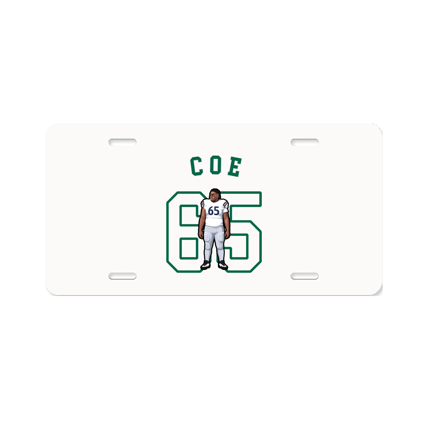License Plate — Shirsey Arch in Classic