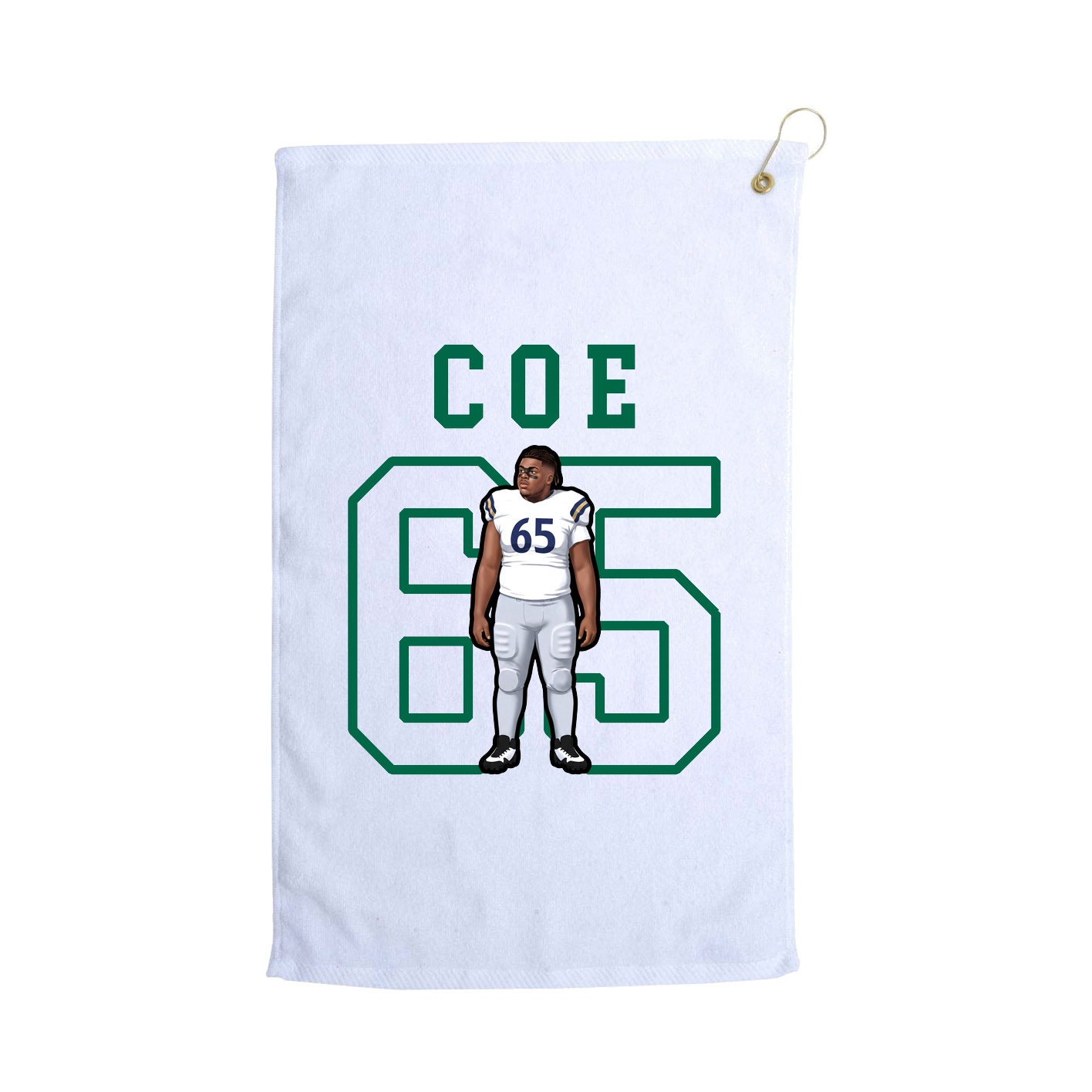 Golf Towel — Shirsey in White