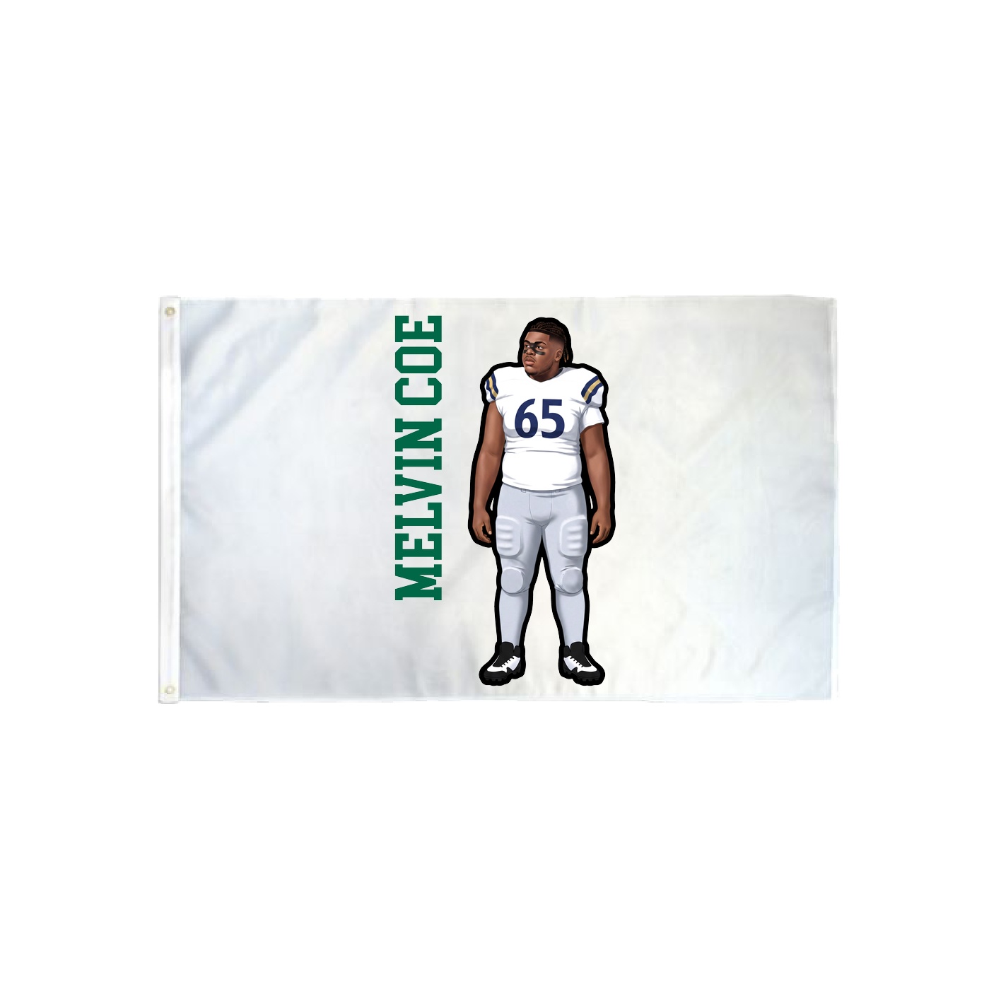 3x5 Flag — Name Vertical in Classic