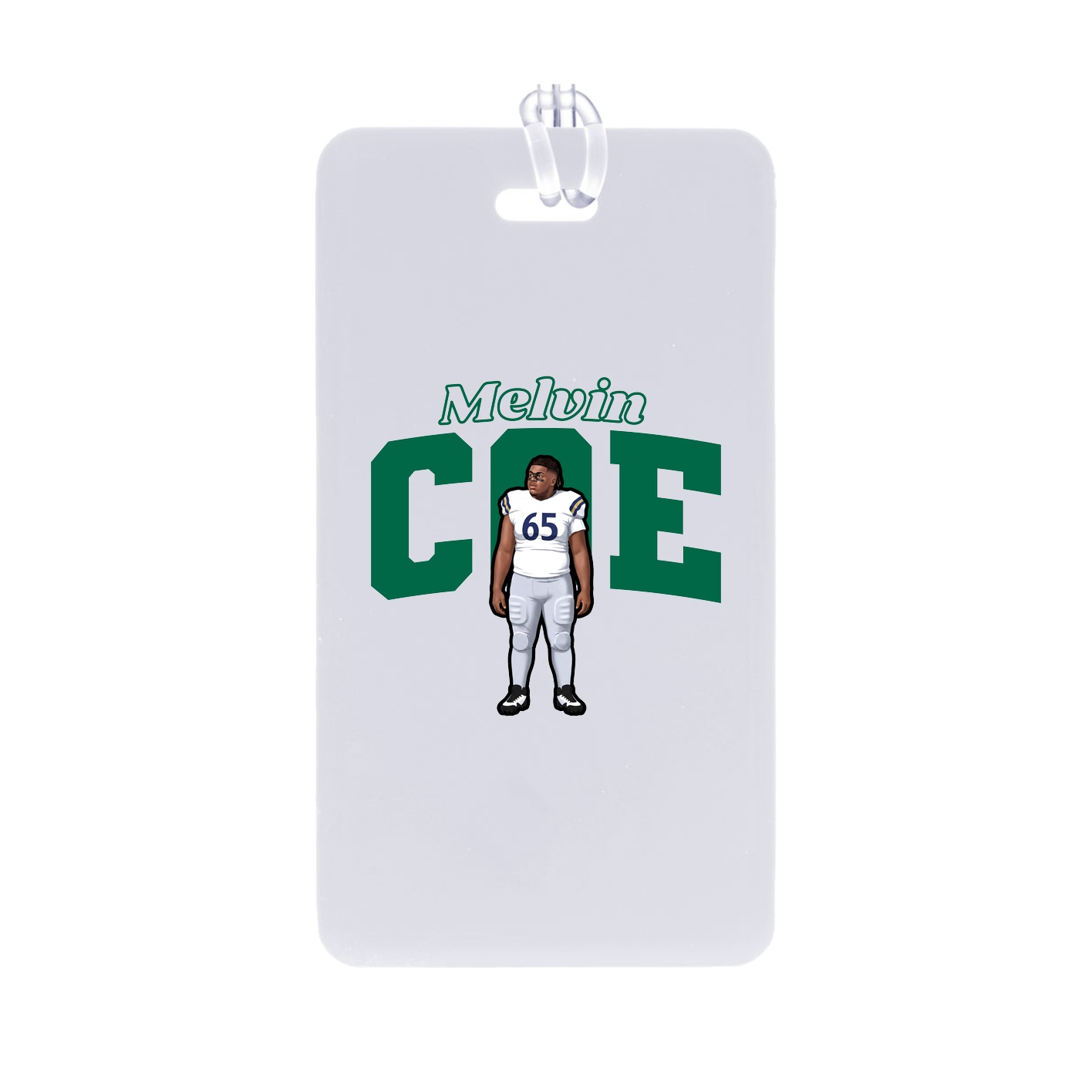 Bag Tag — Name Arch in Classic