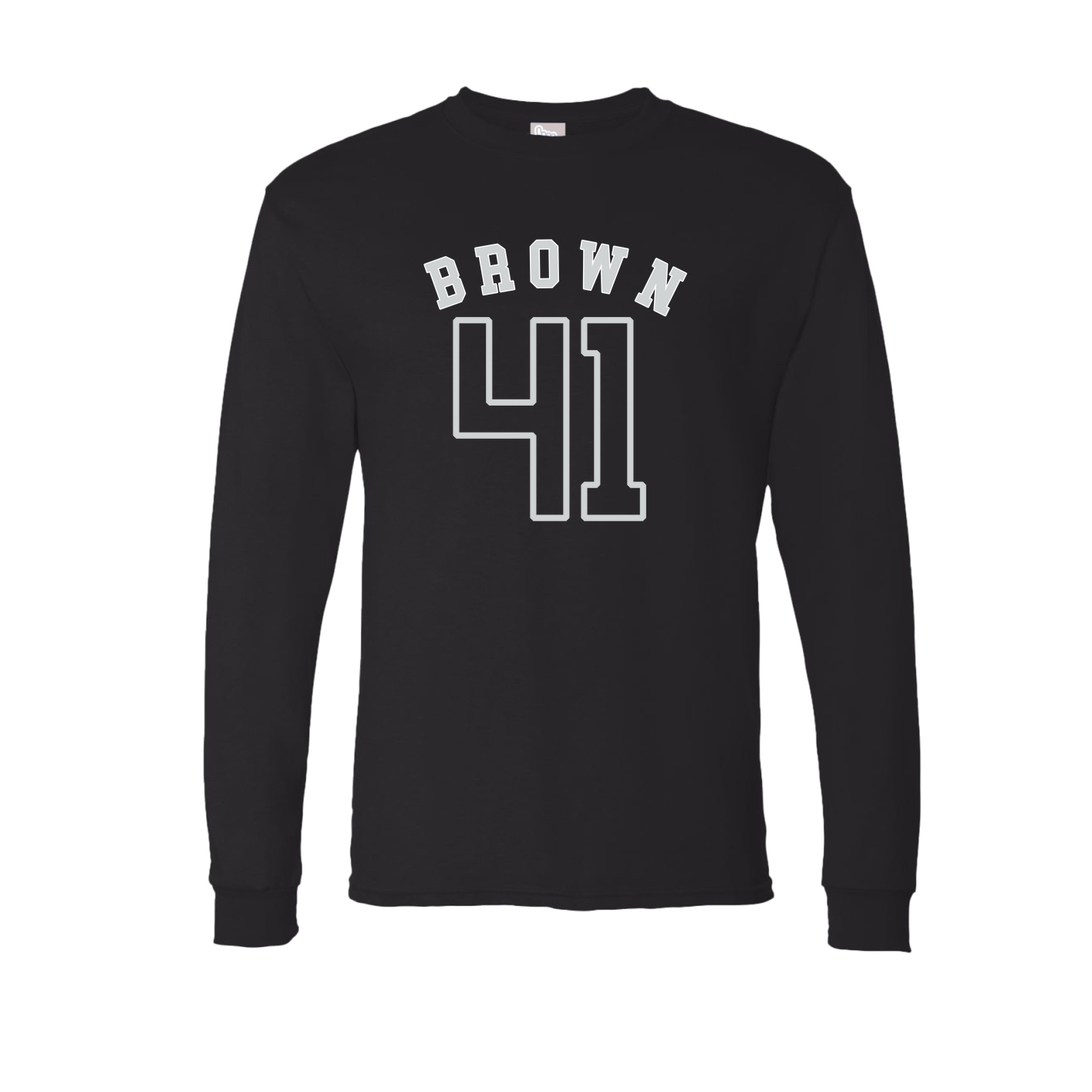 Long Sleeve Tee — Shirsey Arch in Black
