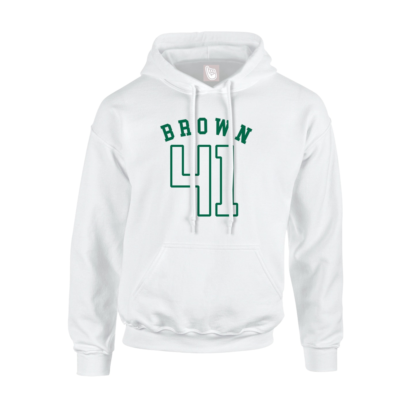Hoodie — Shirsey Arch in White