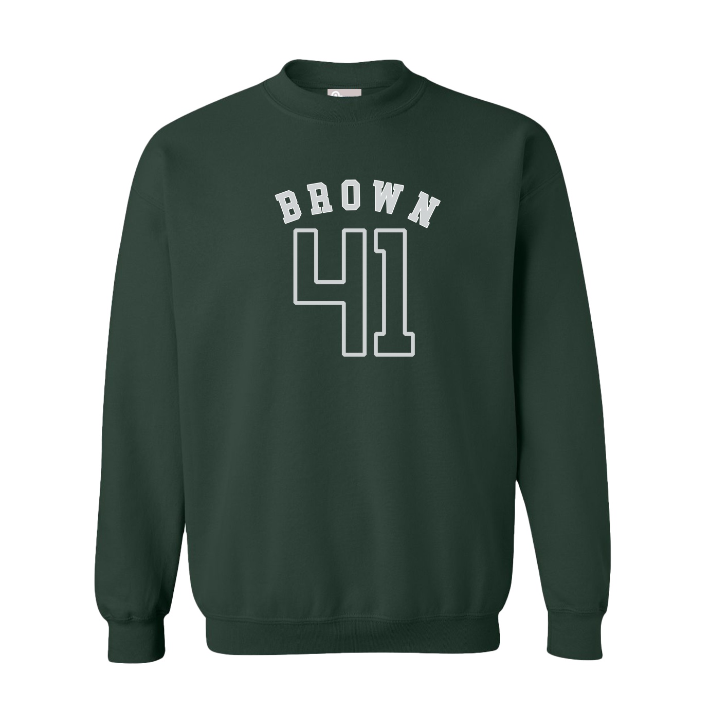 Fleece Crew — Shirsey Arch in Green