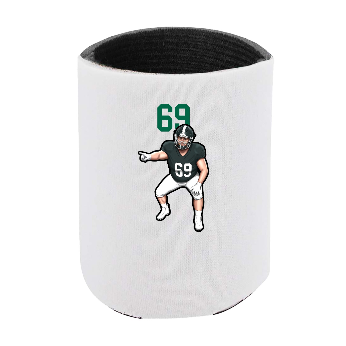 Can Holder — Number Top in White