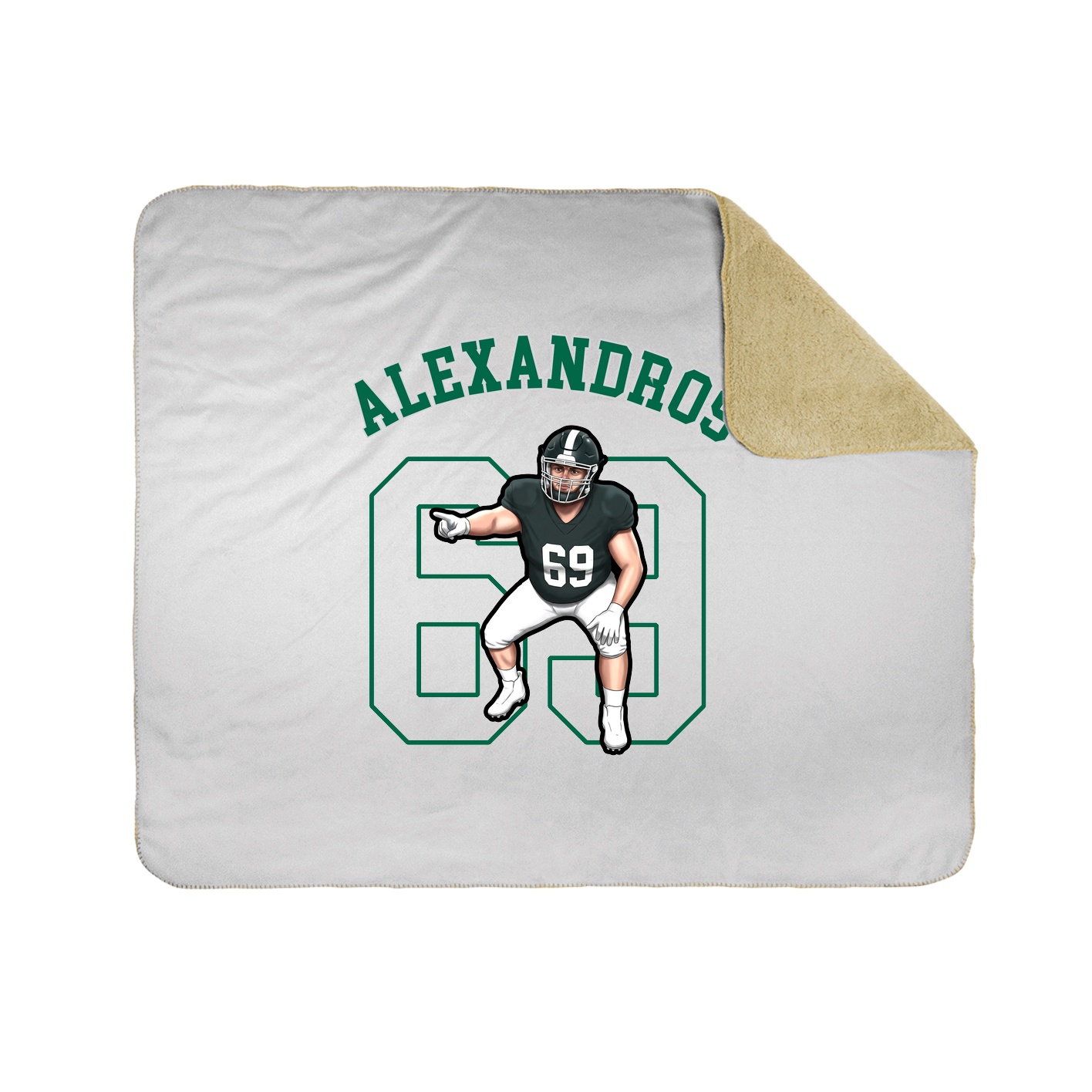 Throw Blanket — Shirsey Arch in White