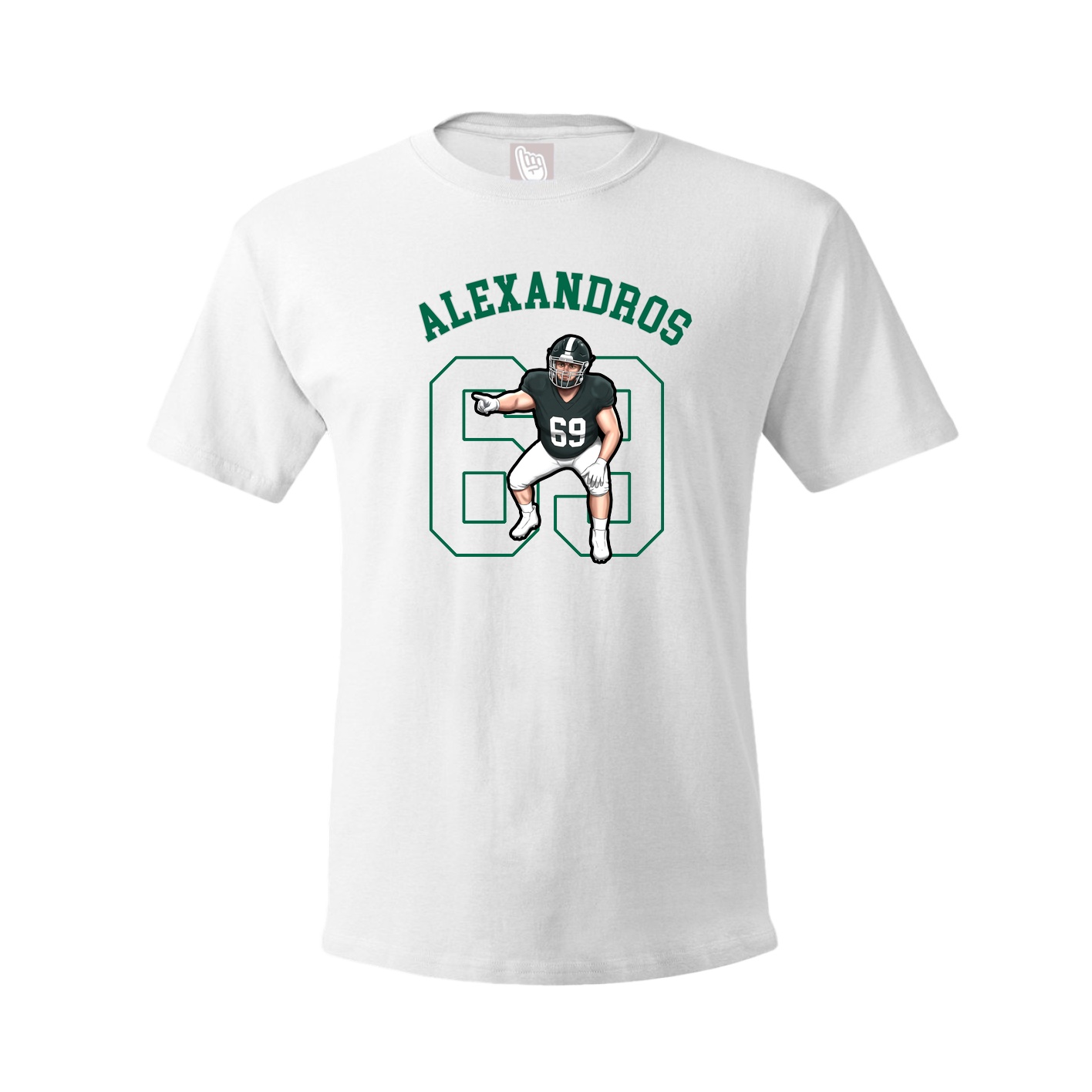 Tee — Shirsey Arch in White